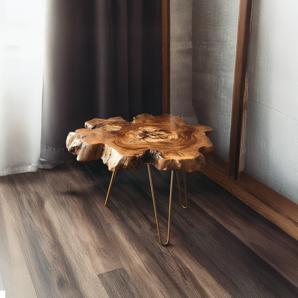 Rustic End Table Home Office SINLSABT042