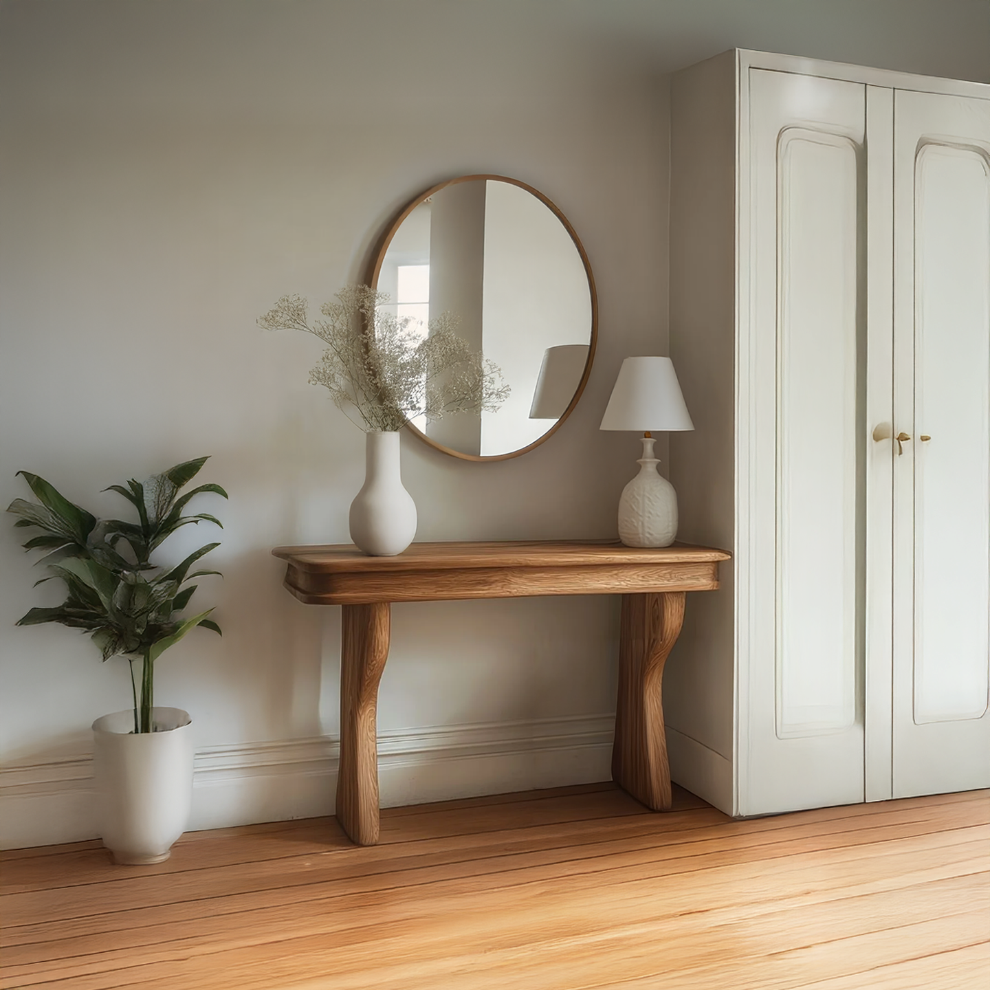 Mid Century Sculptural Console Table Hallway SINLSACS146