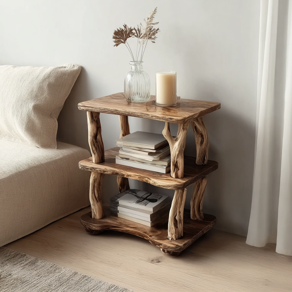 Rustic Nightstand Bedroom SINLSABT003