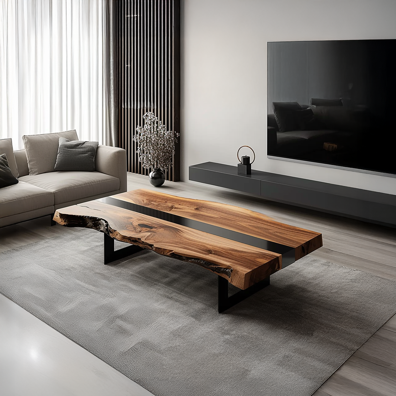 Rustic Coffee Table Living Space SINLSACF053