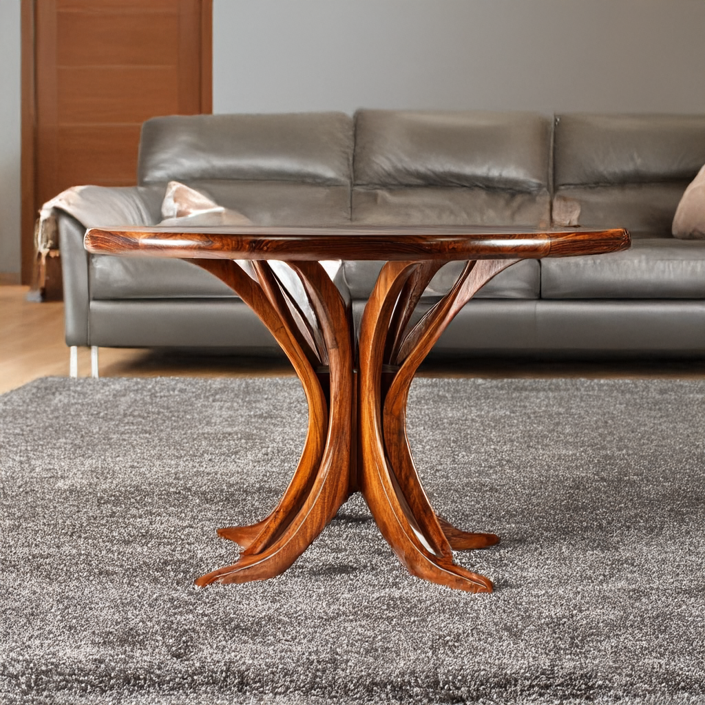 Live Edge Coffee Table Rustic Wood Home Decor Gift SINLSACF023