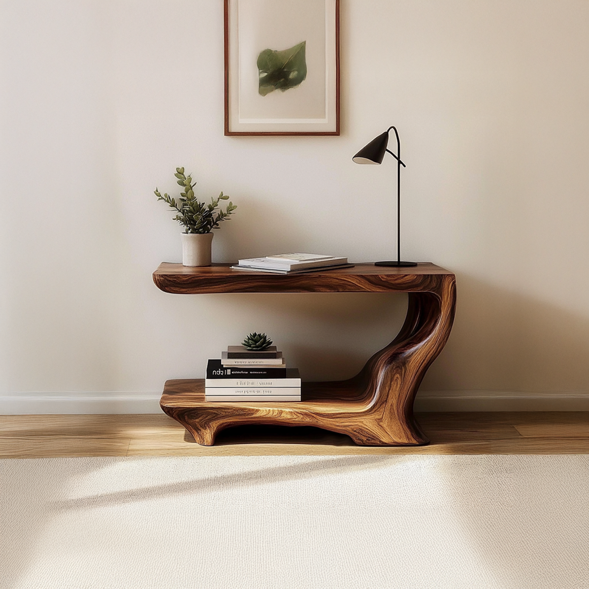 Mid Century Side Table Living Room Or Office SINLSABT108