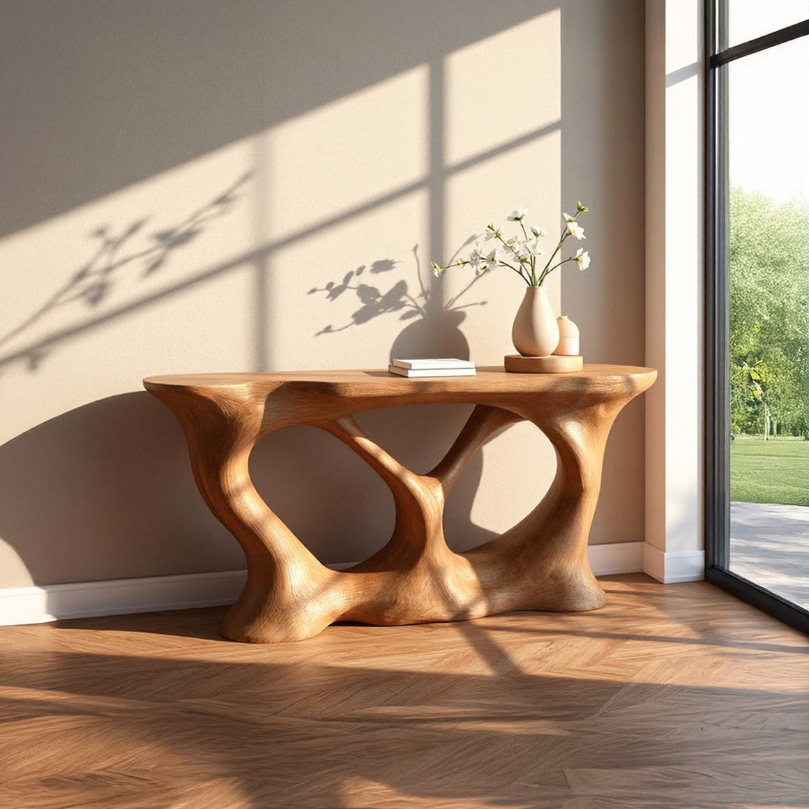 Rustic Branch Console Table Hallway Accent Living Room SINLSACS271