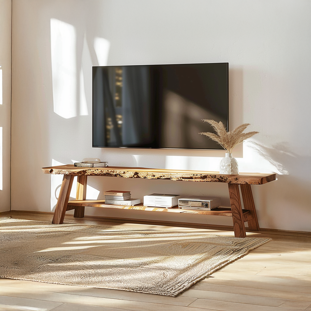 Rustic TV Console Living Room SINLSACS121