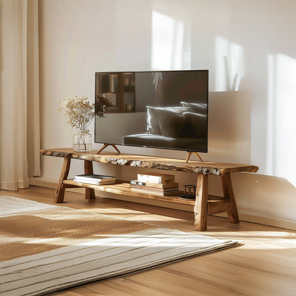 Rustic Console TV Stand Bedroom SINLSACS122