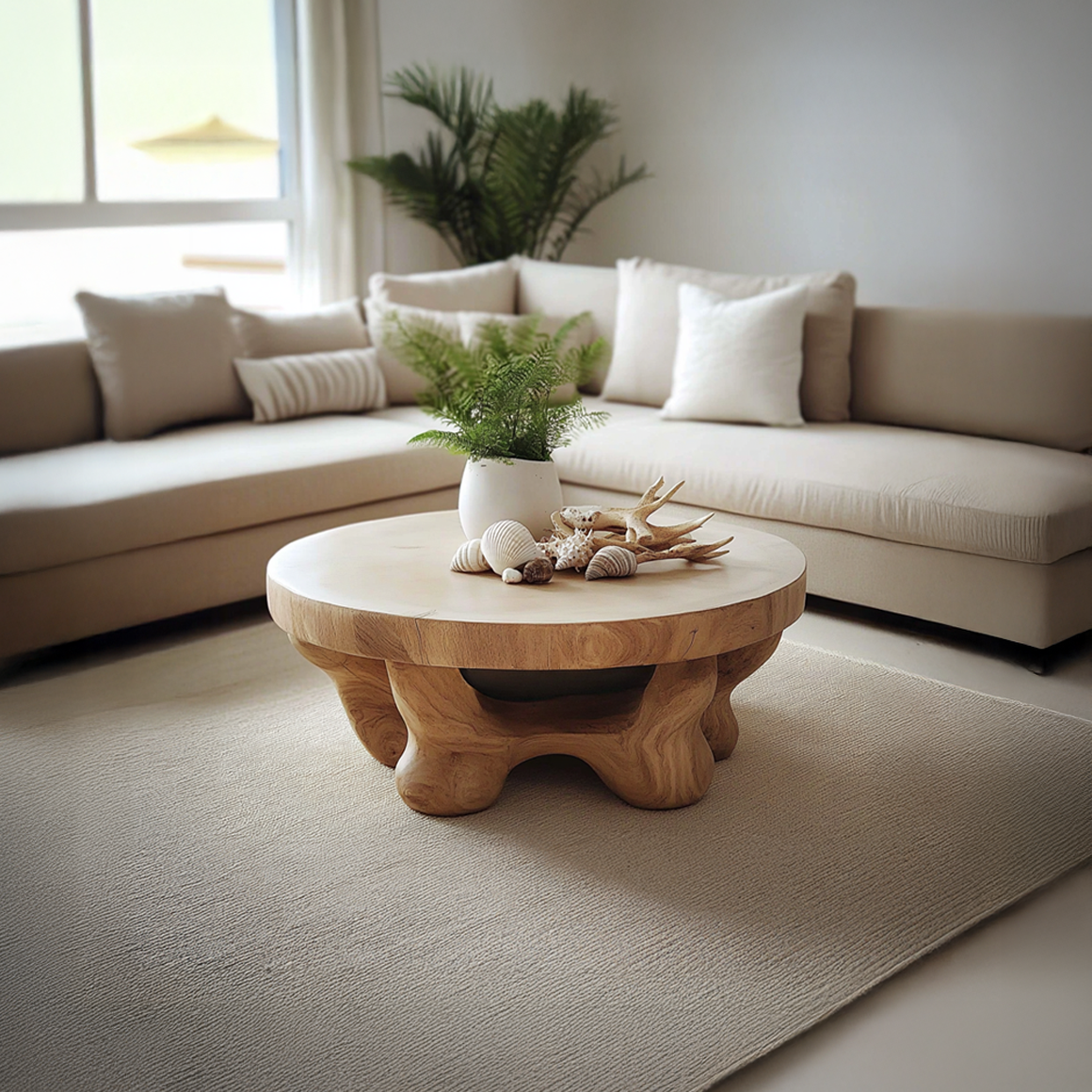Mid Century Modern Coffee Table Family Room SINLSACF153