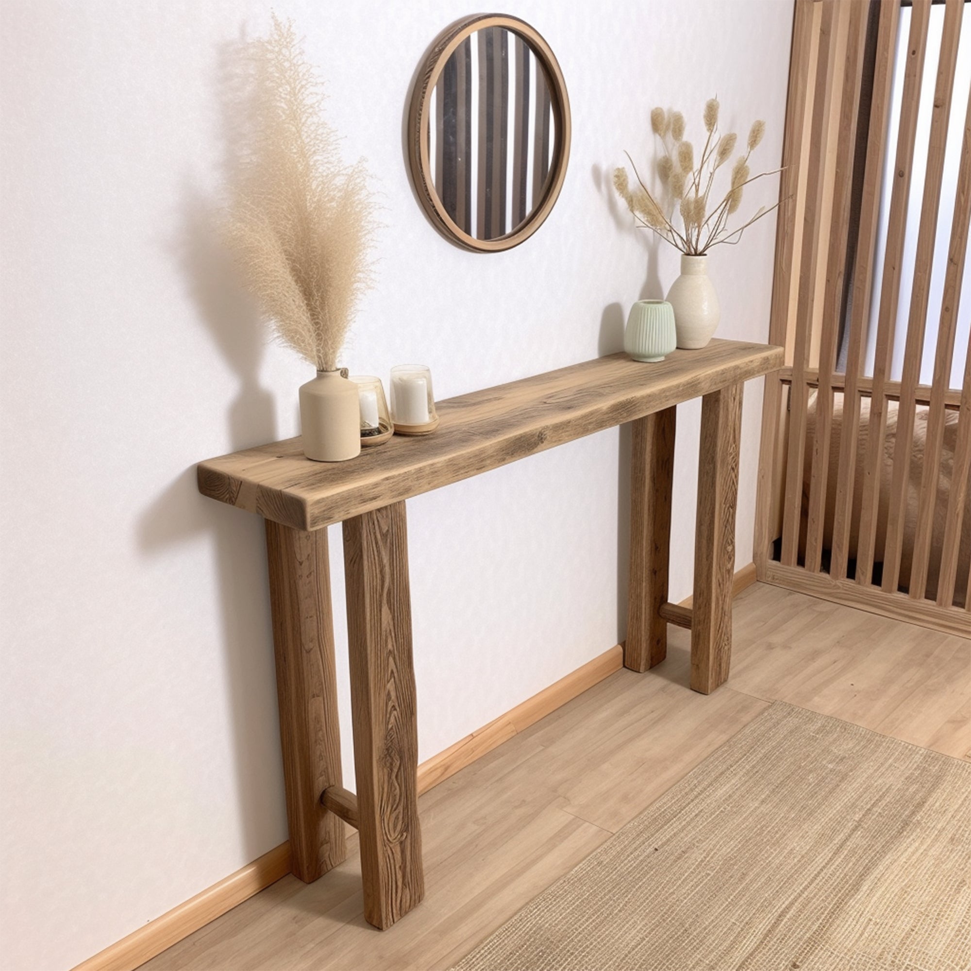 Entryway Table Modern Decorative SILDTCS057