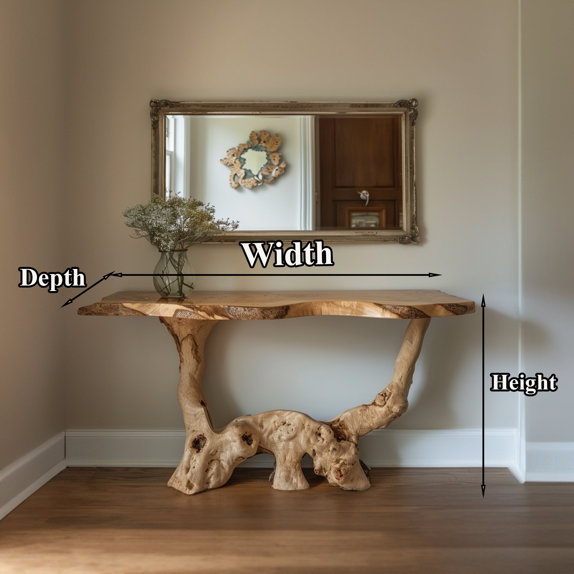 Reclaimed Console Table Decor SILDTCS062
