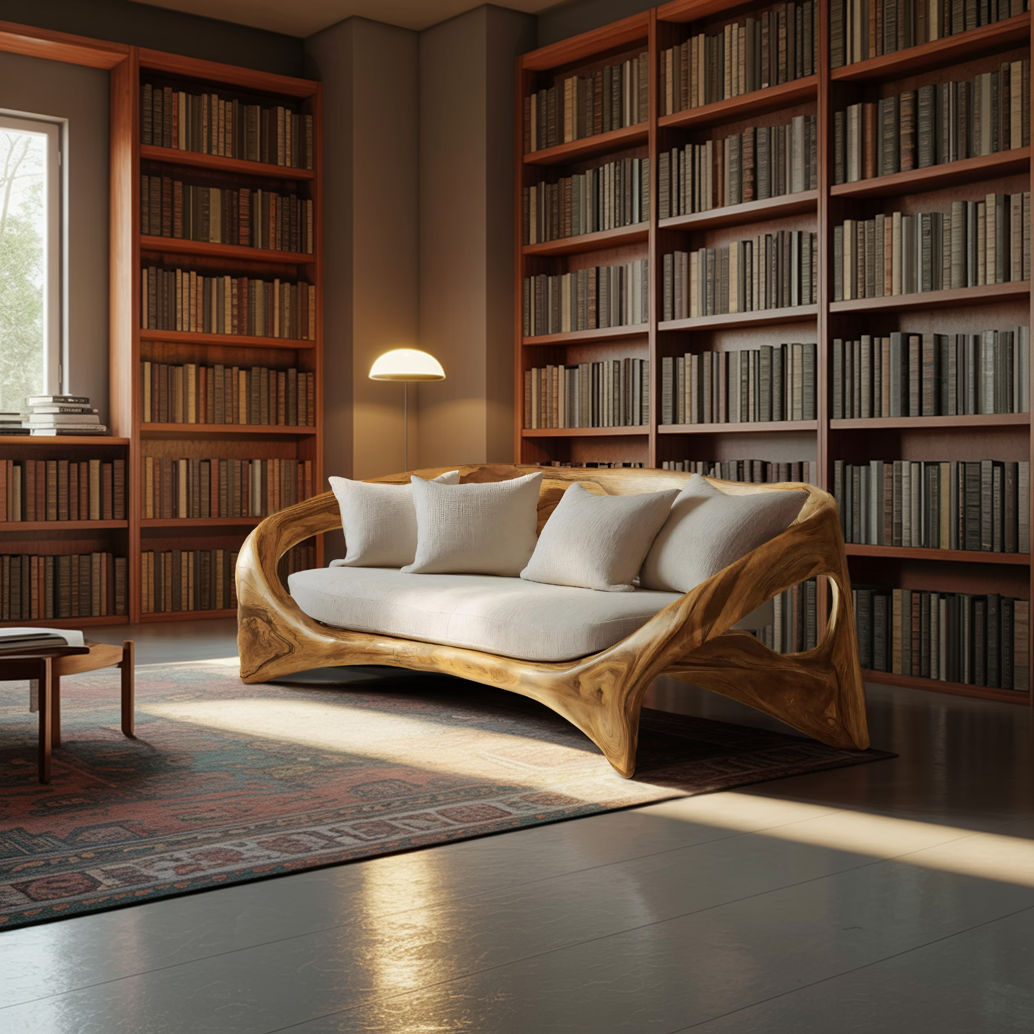 Organic Sculptural Sofa For Living Room Space RTTHHNSFA005