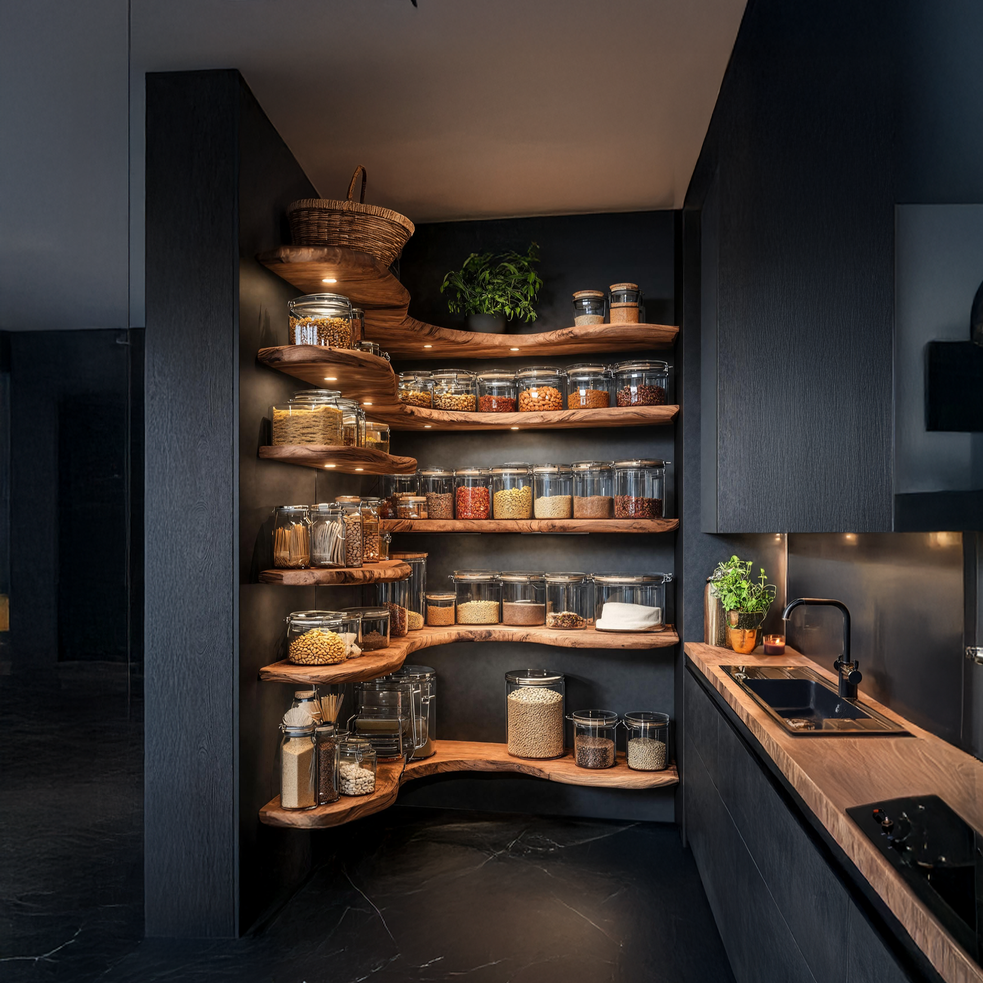 Handcrafted Kitchen Cabinet Organizer For Entryway Design SILDTTNSRS003