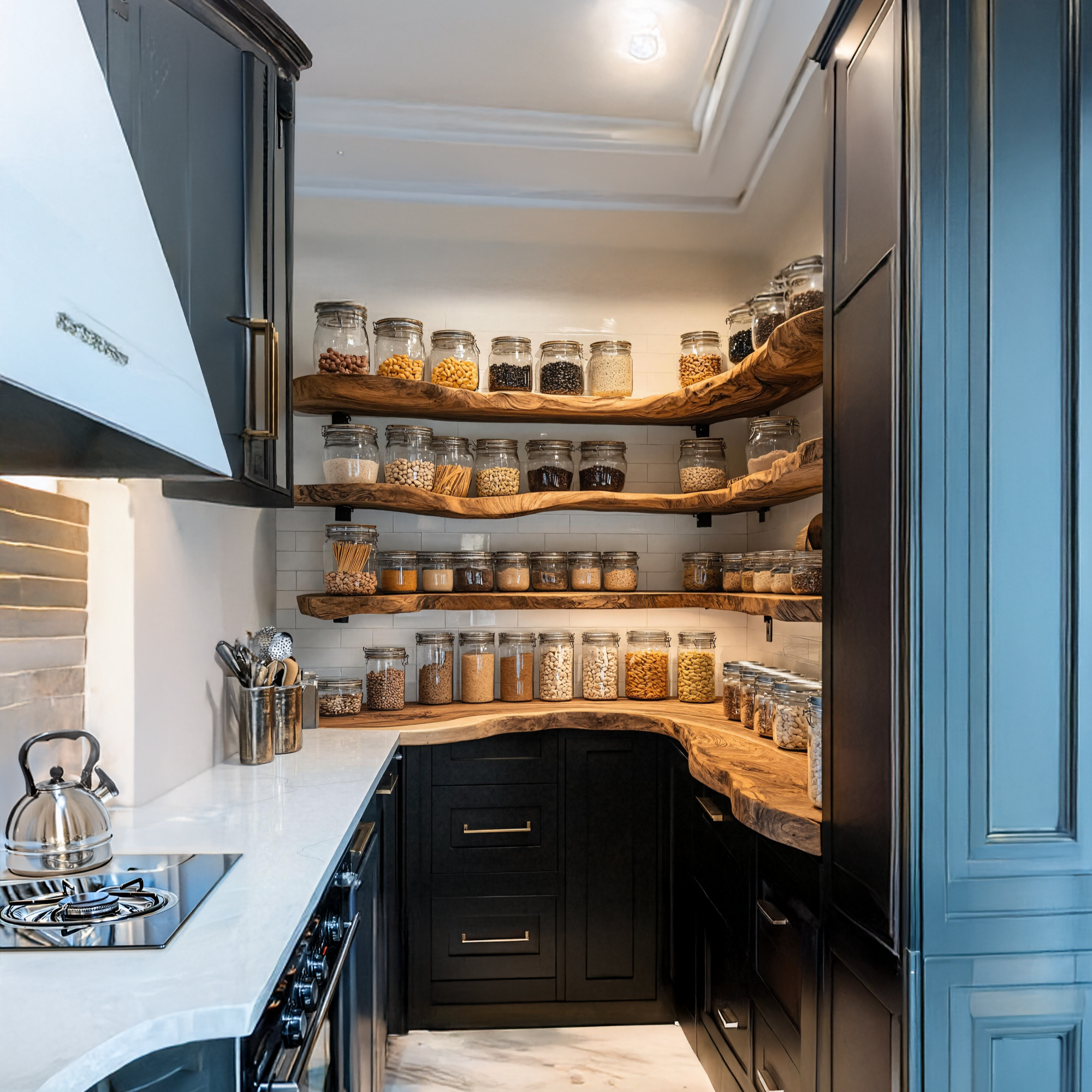 Handcrafted Wooden Spice Rack For Kitchen Cabinet Use SILDTTNSRS007