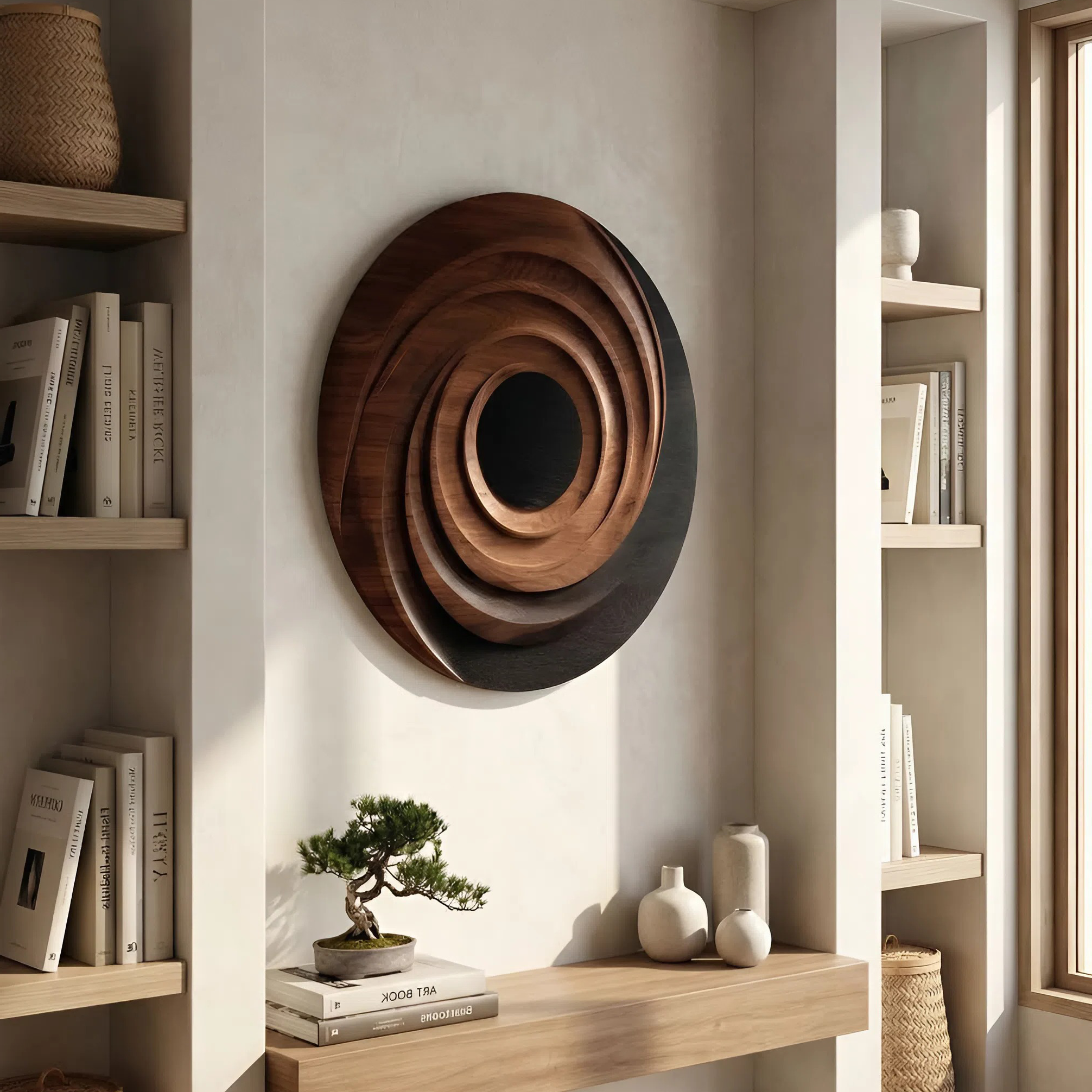 Minimalist Organic Wall Decor For Hallway And Entry Accent SILDTTNWA040