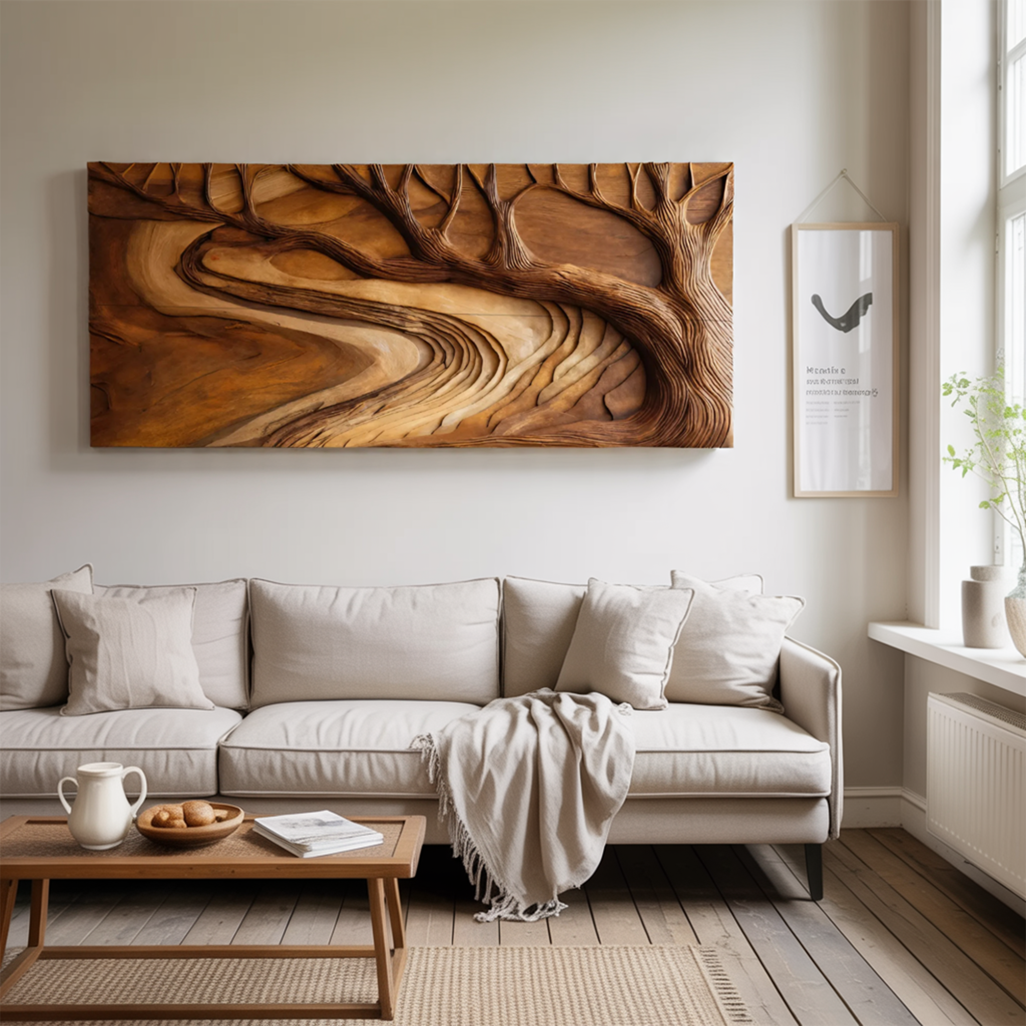 Modern Sculptural Artwork Inspired Branch For Living Decor RTTHTTWA060