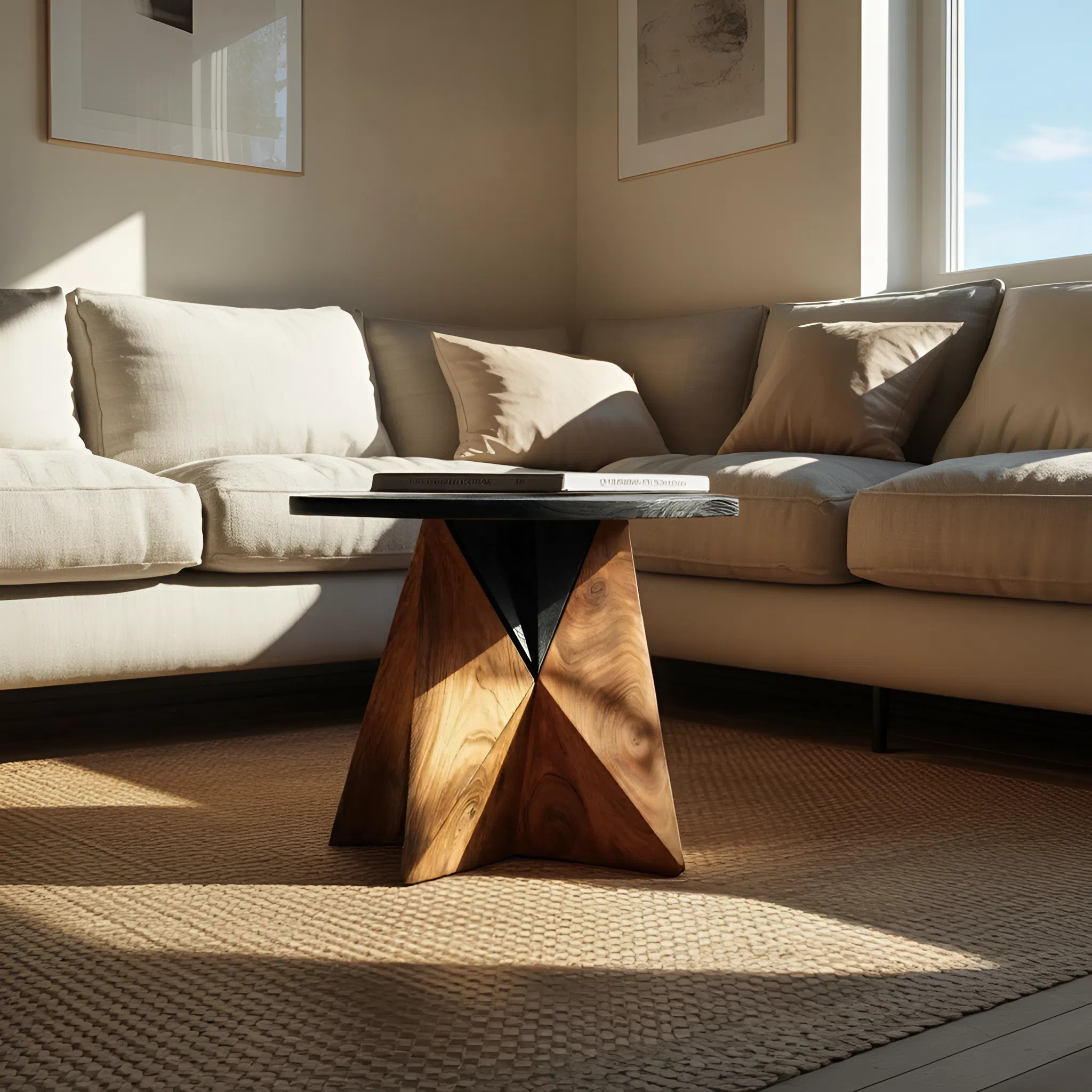 Modern Wooden Side Table For Bedroom Nightstand Decor SILDTTNSTA013