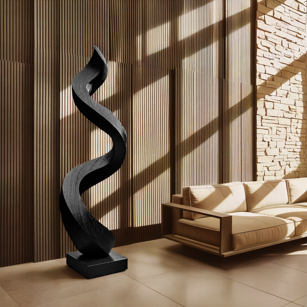 Mid Century Abstract Sculpture For Garden Wall Feature SILDTTNAS013