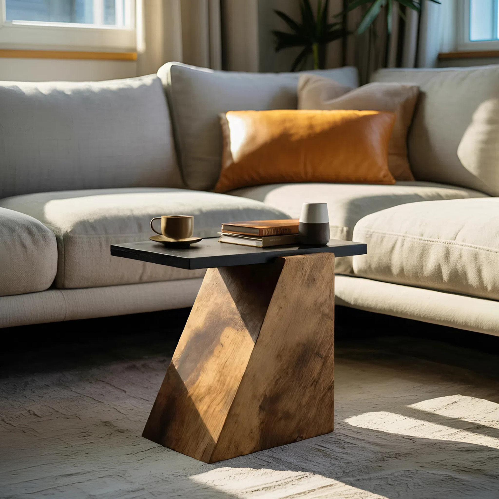 Modern Wooden Side Table For Luxury Living Room Design SILDTTNSTA016