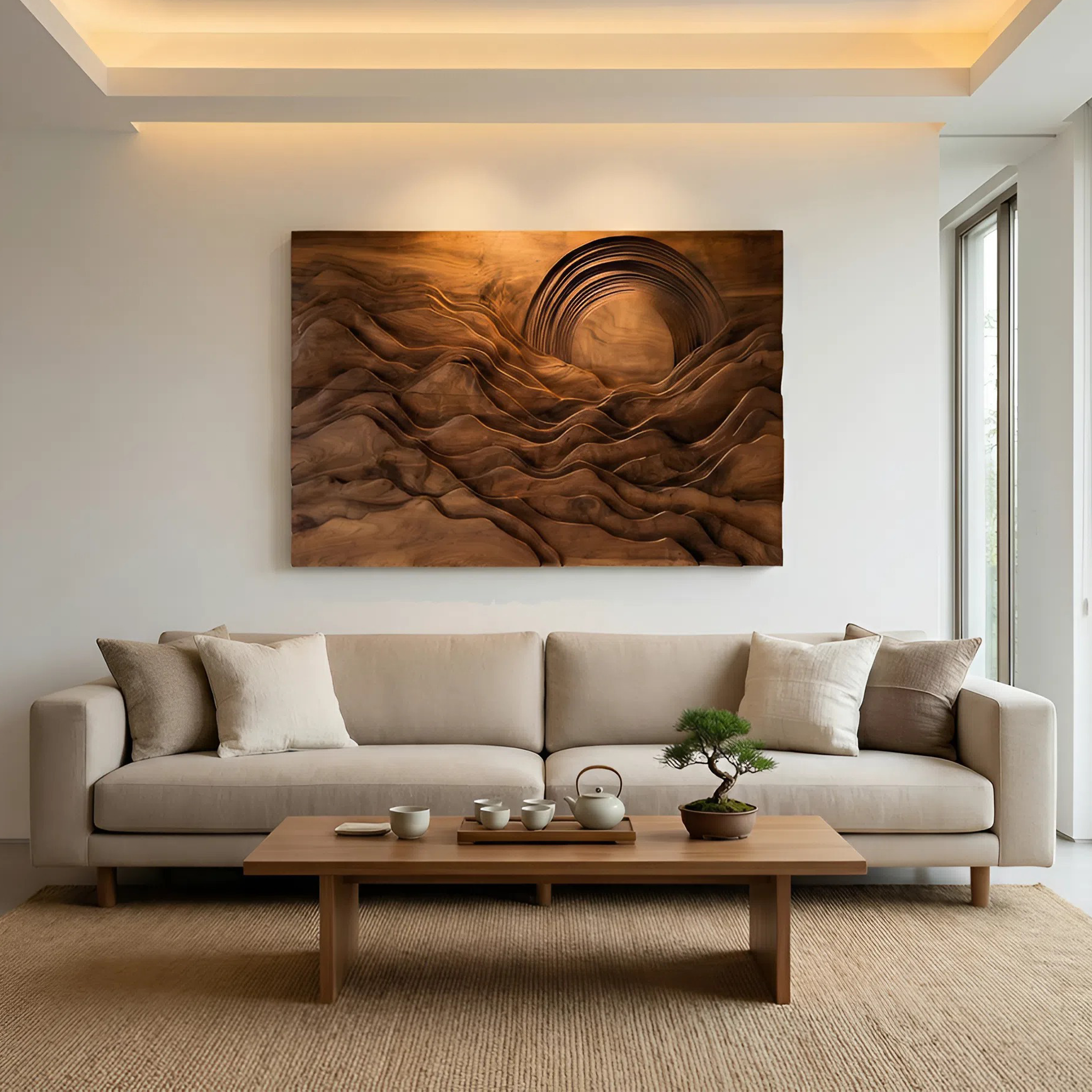 Handcrafted Wall Sculpture For Modern Home Interior RTTHTTWA073
