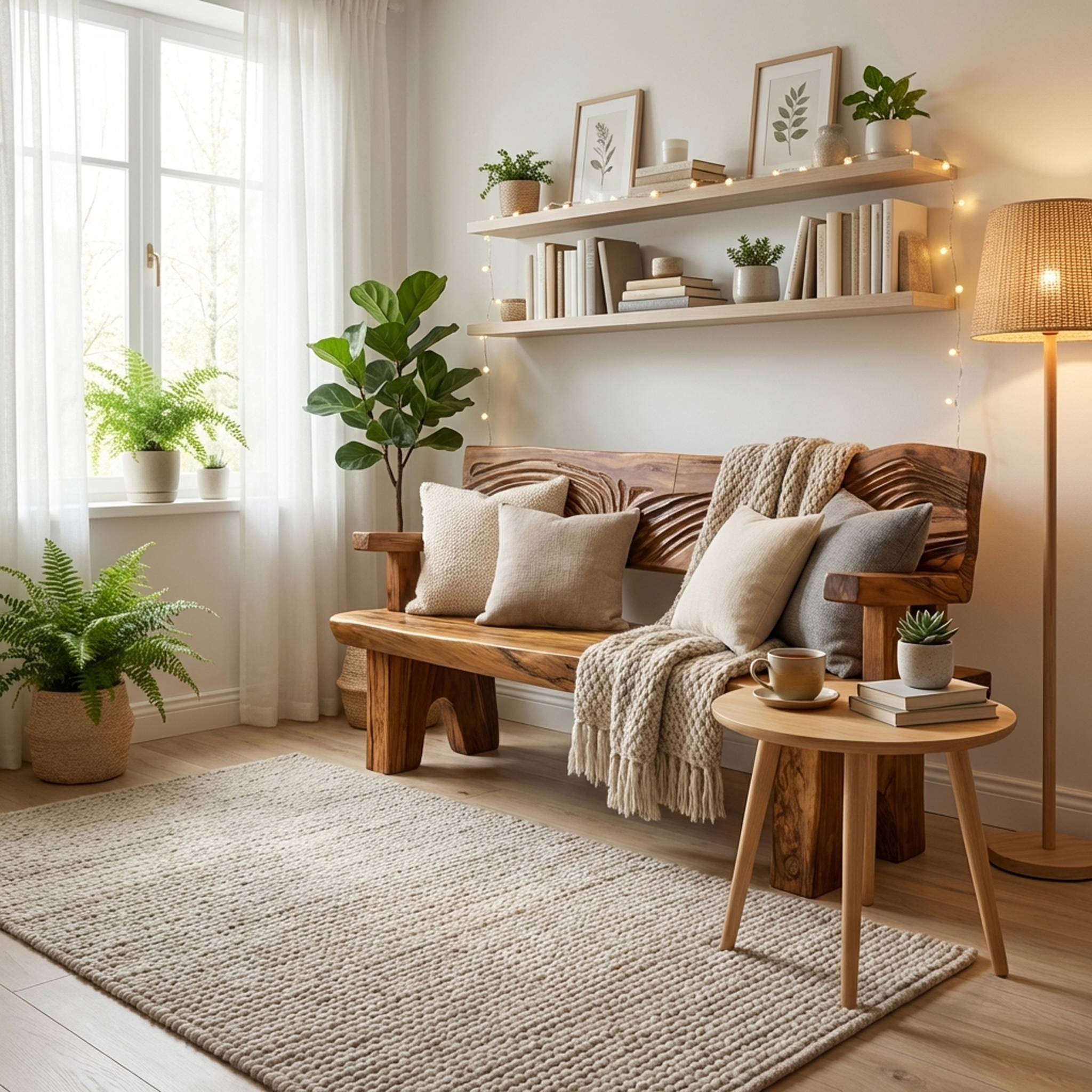 Handmade Rustic Wood Bench For Entryway Furniture SILDTTRBEN037