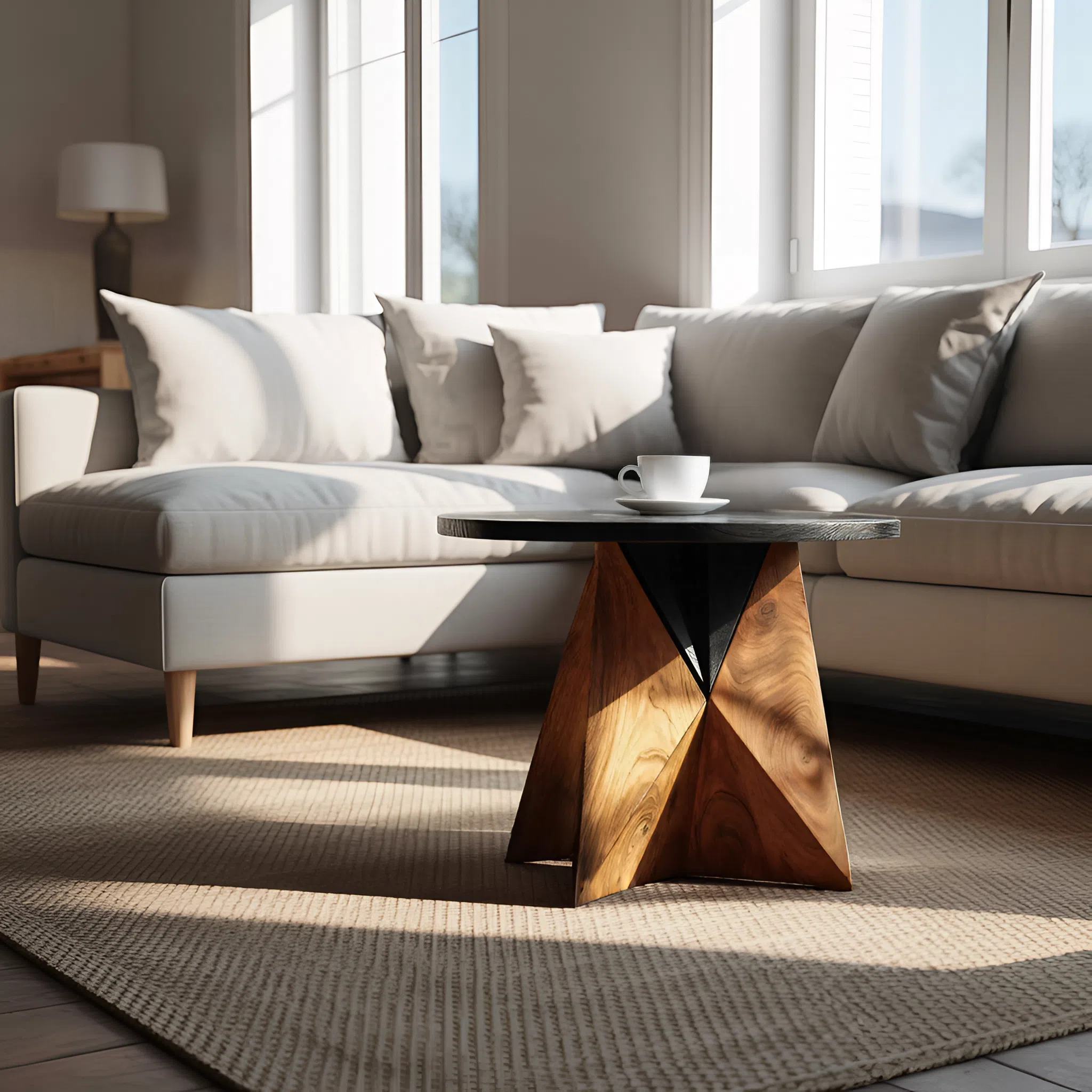 Modern Wooden Side Table For Bedroom Nightstand Decor SILDTTNSTA013