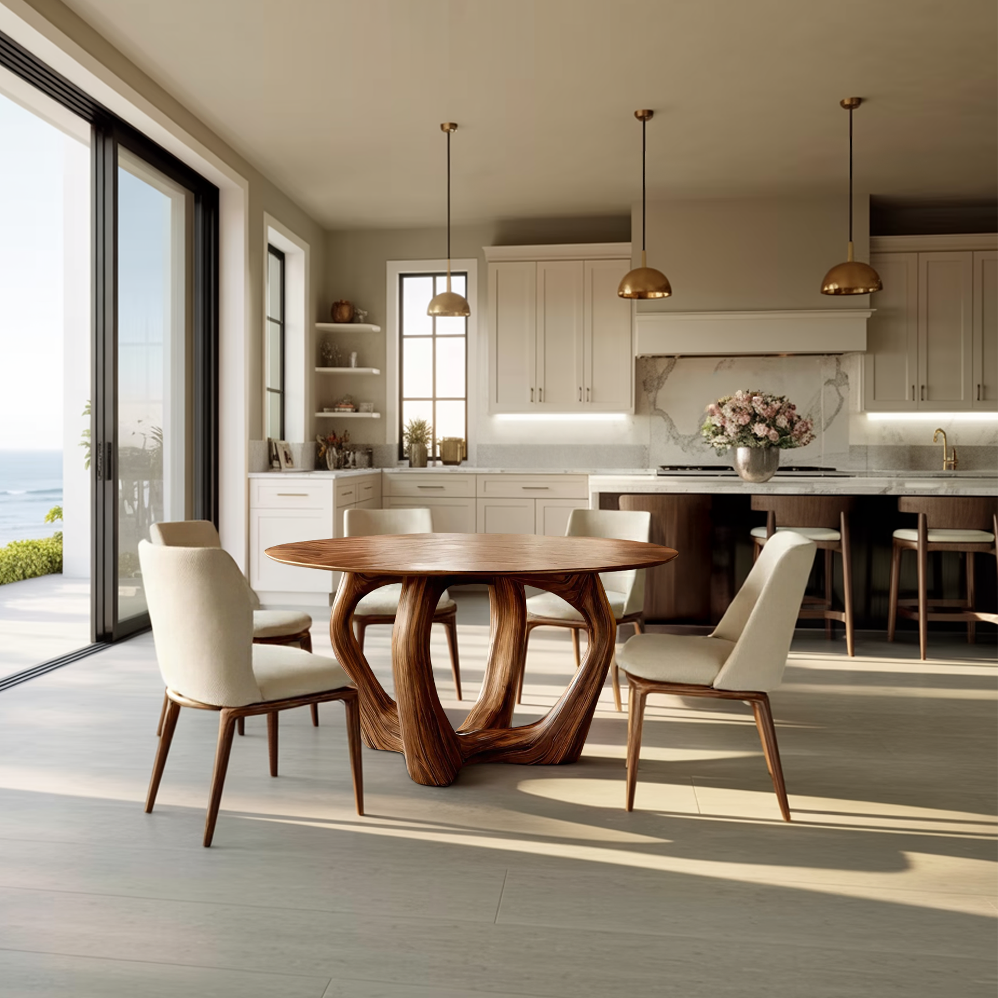 Elegant Round Dining Table For Minimalist Modern Interior RTTHTTDN023