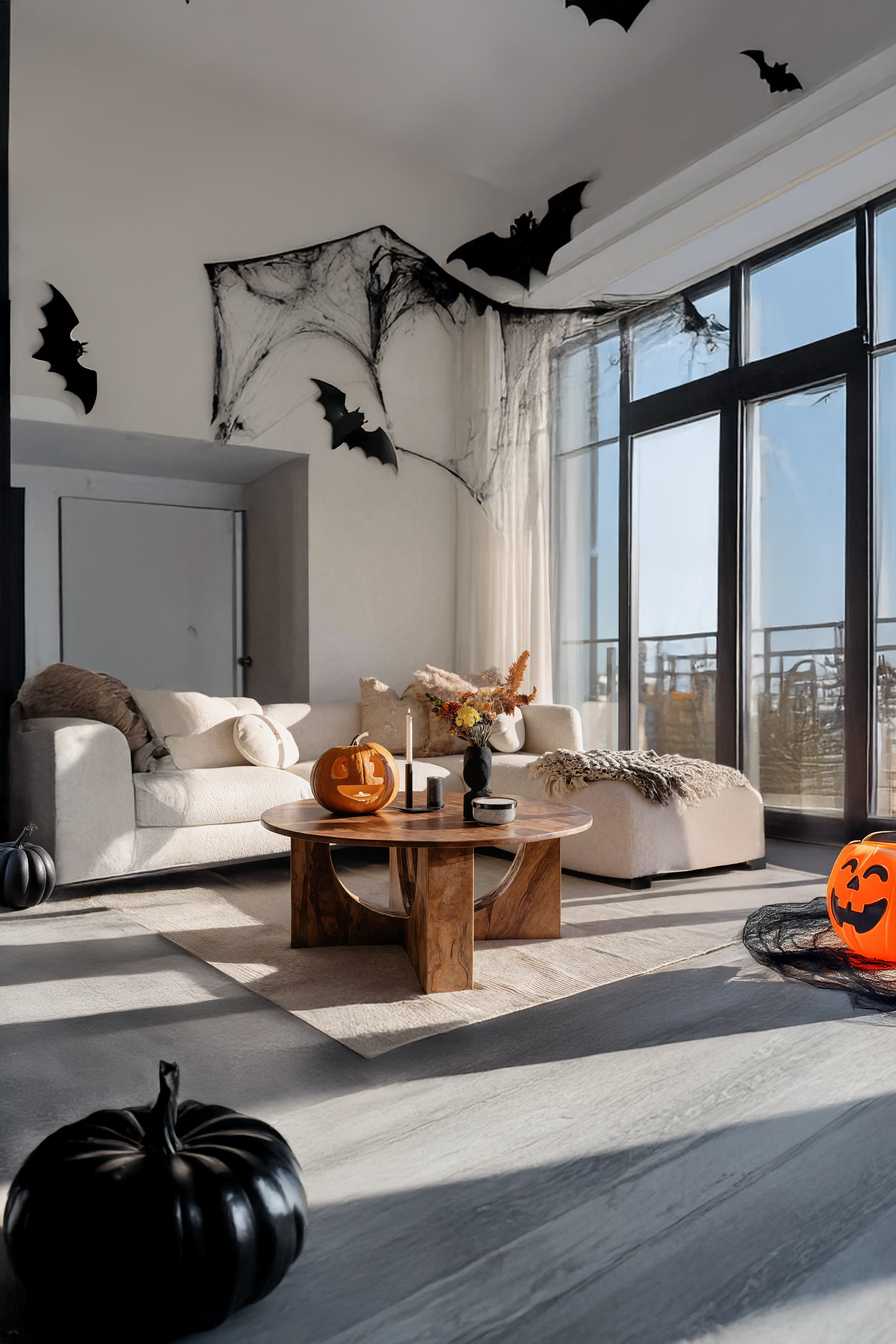 Mid Century Solid Wood Coffee Table Furniture Decor Spooky Livingroom SILDTTNHCF035