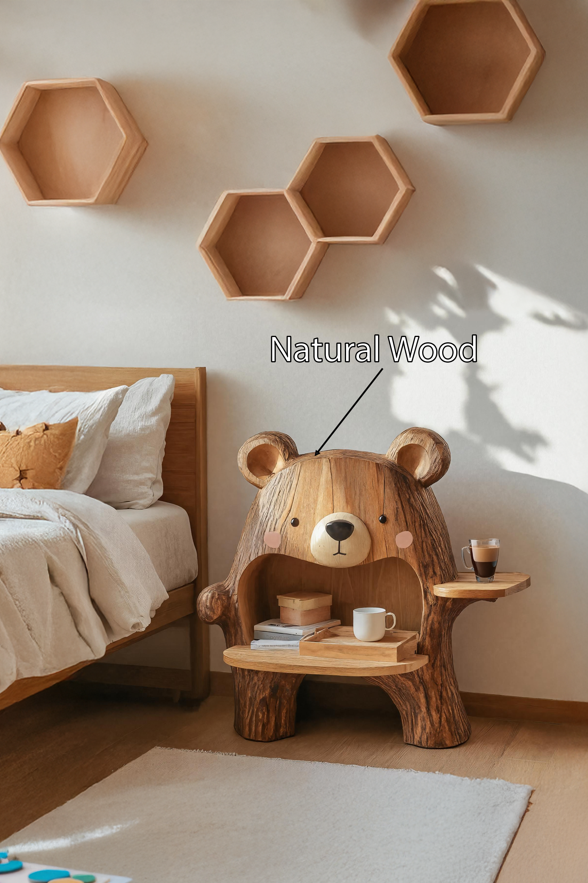 Handcrafted Record Cabinet For Bedroom Furniture Decor SILDTTRNS003