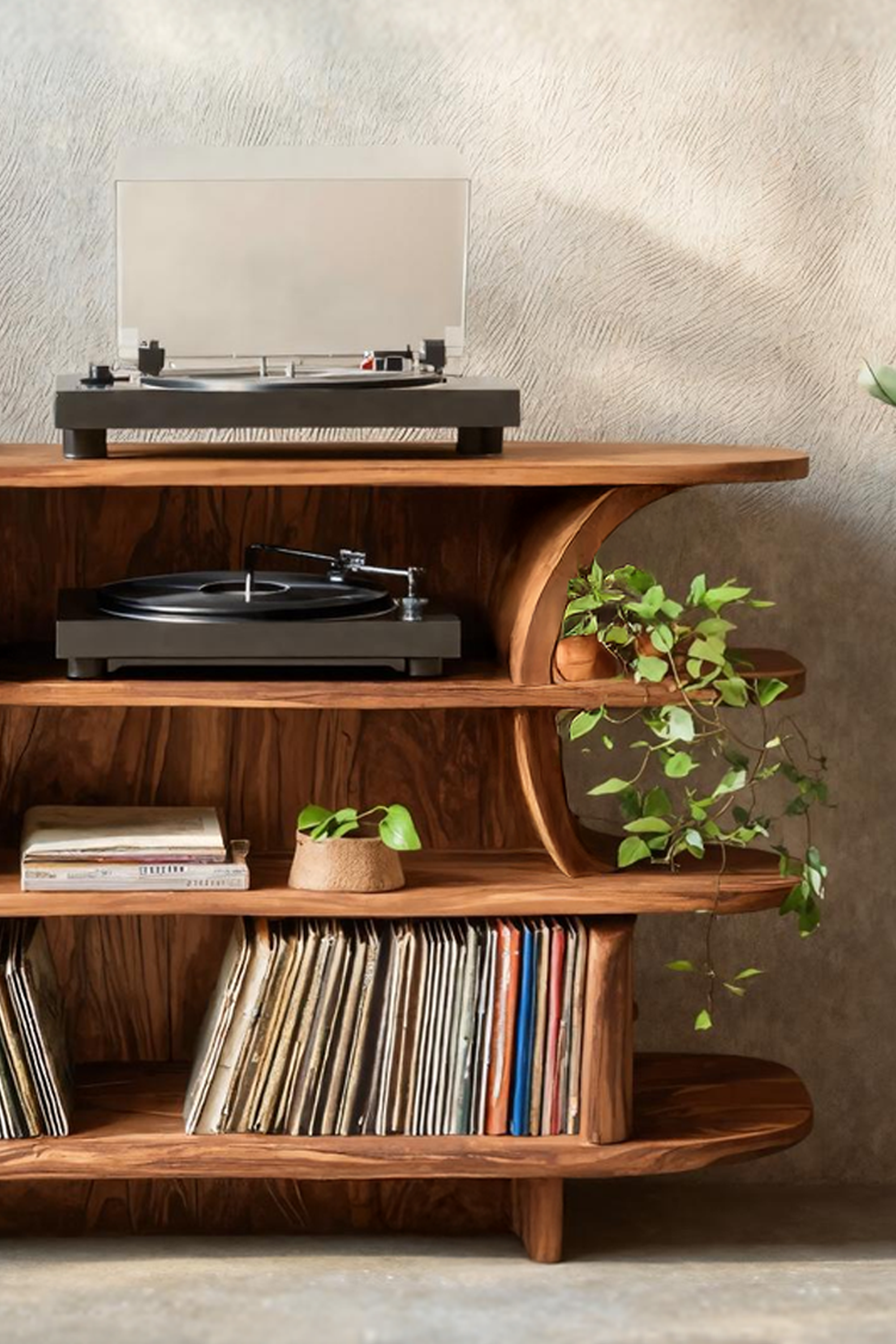 Handcrafted Media Cabinet For Entryway And Decor SILDTTRRPT019