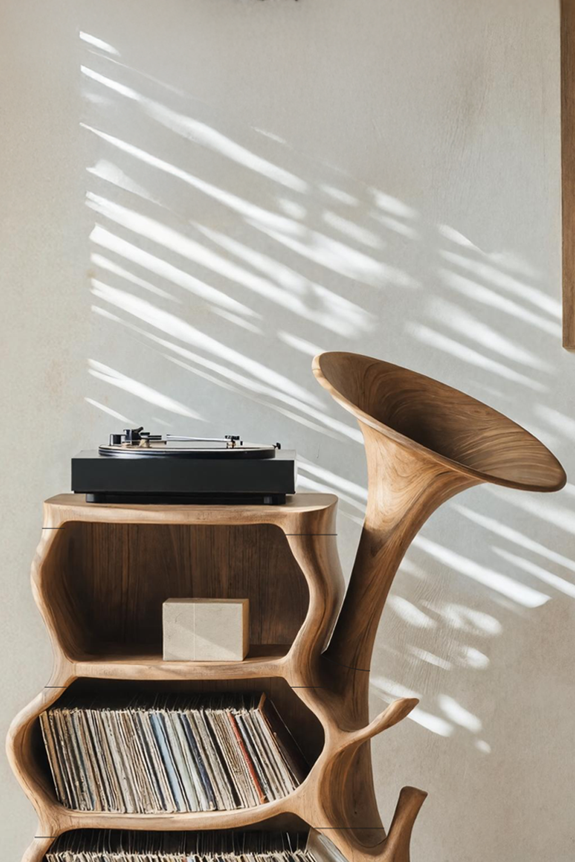 Handcrafted Wooden Media Console For Furniture Decor SILDTTRRPT015