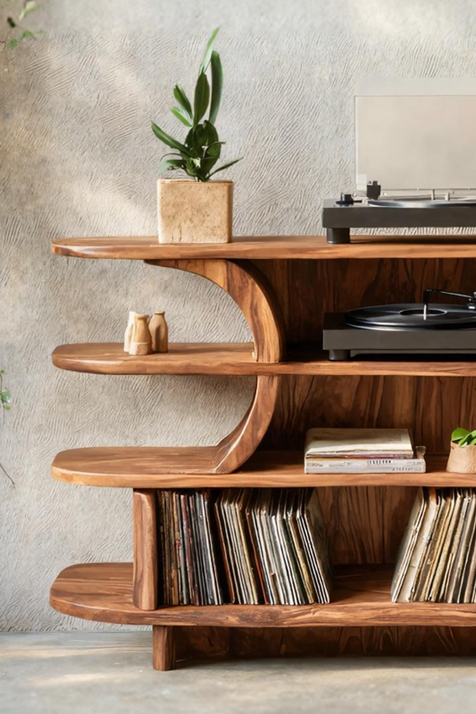 Handcrafted Media Cabinet For Entryway And Decor SILDTTRRPT019