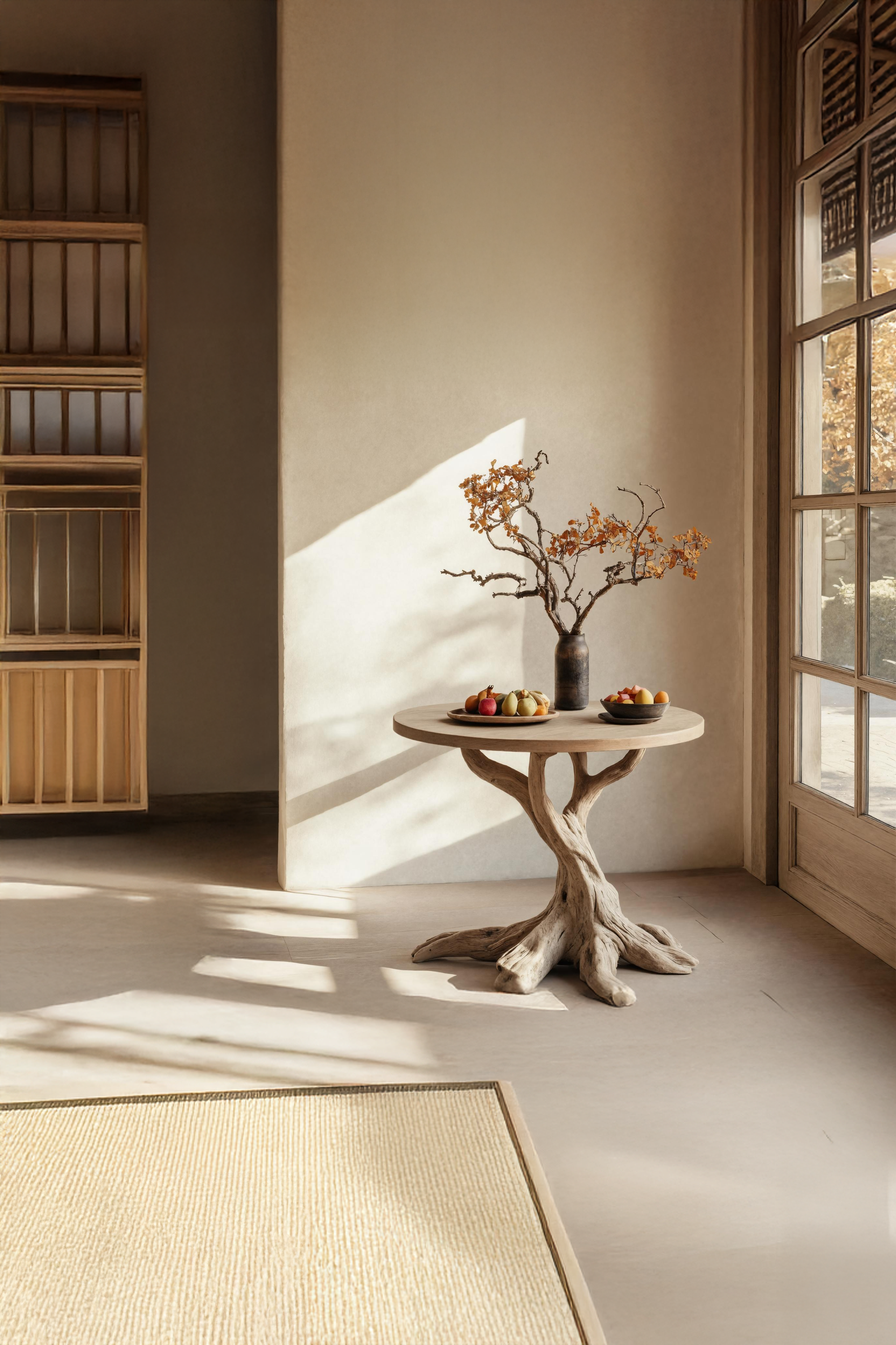 Mid Century Solid Wood End Table For Living Room Decor Inspiration SILDTTREN005