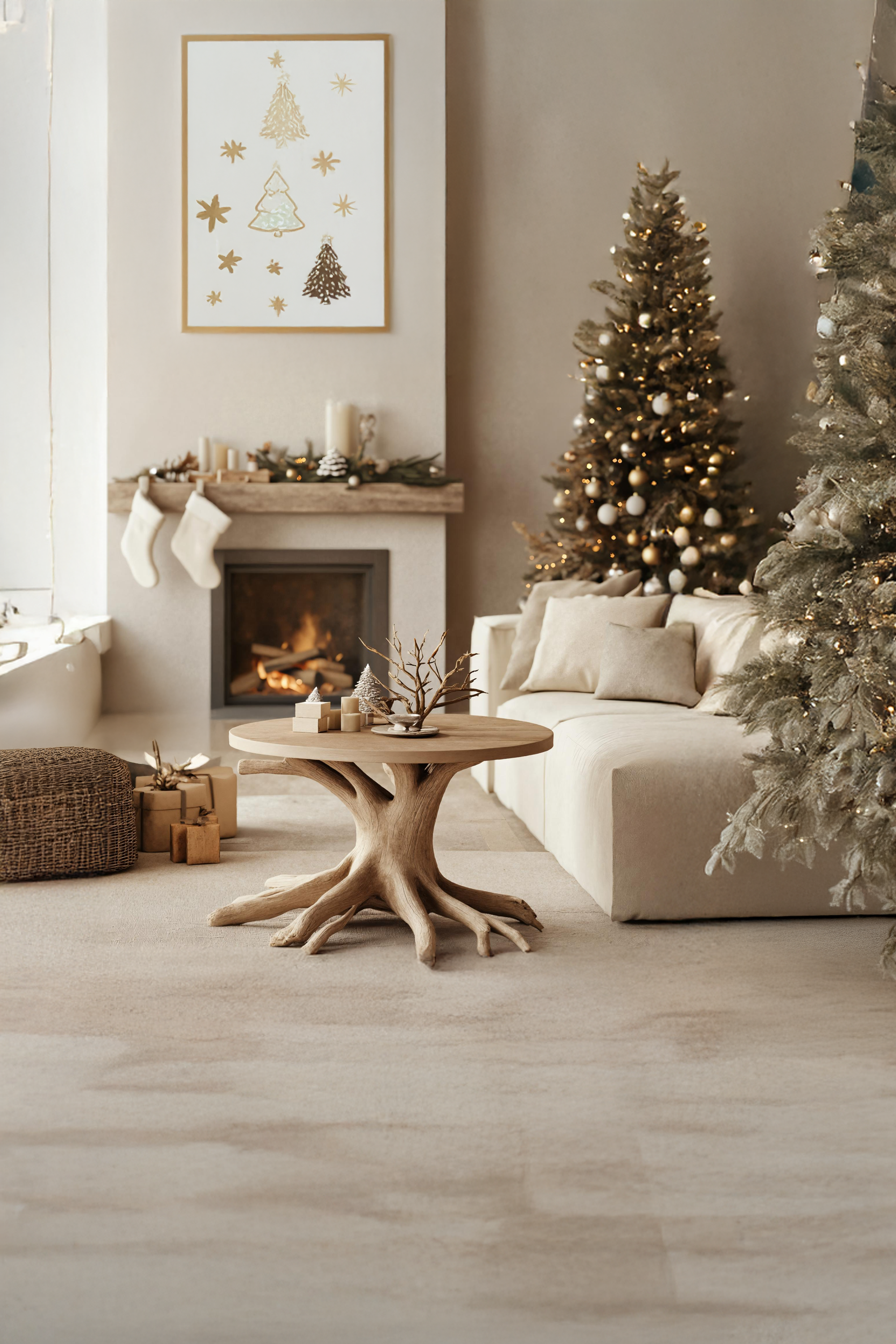 Farmhouse Round End Table For Entryway Design Festive Decor Ideas SILDTTRENC018