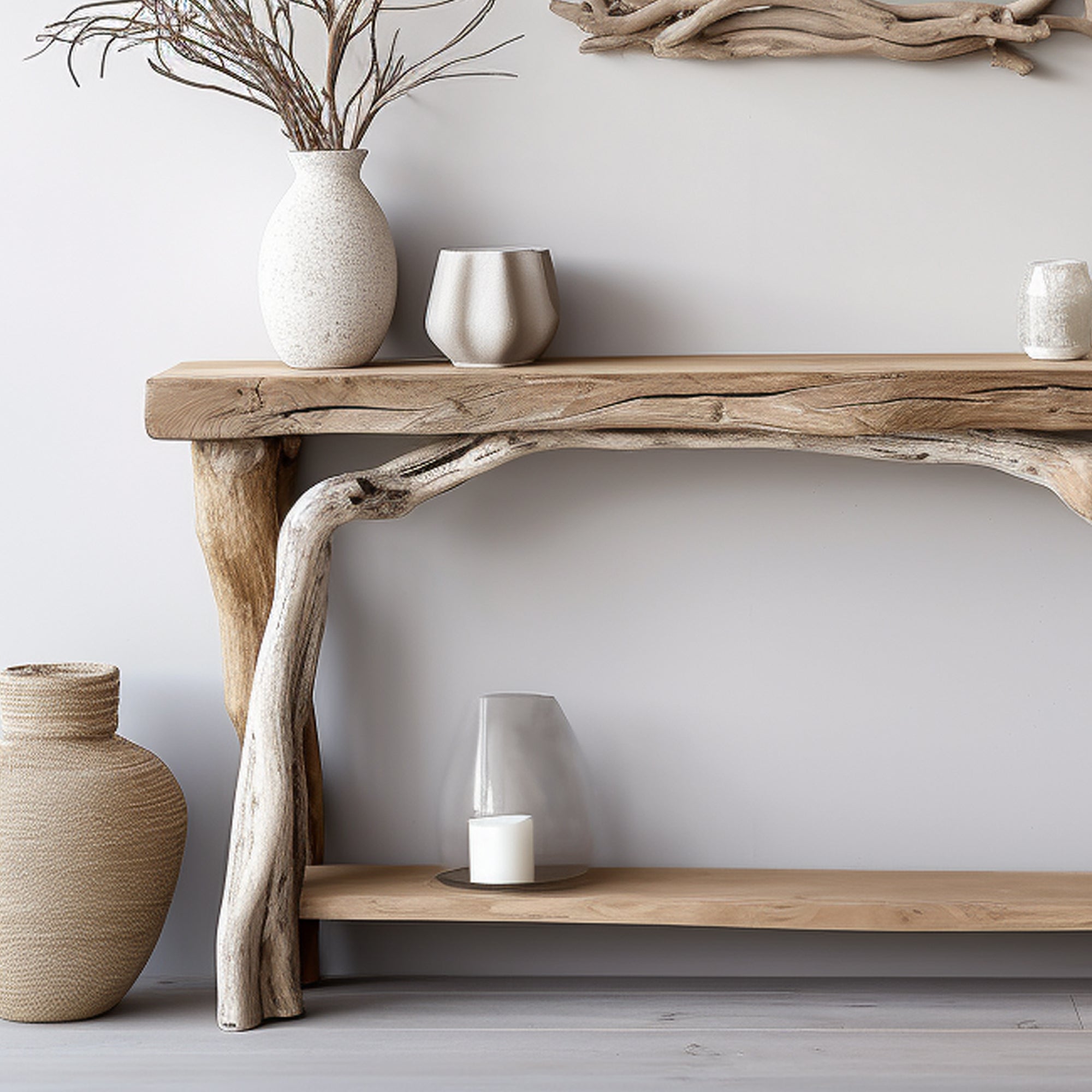 Console Table Solid Wood SILDTCS025
