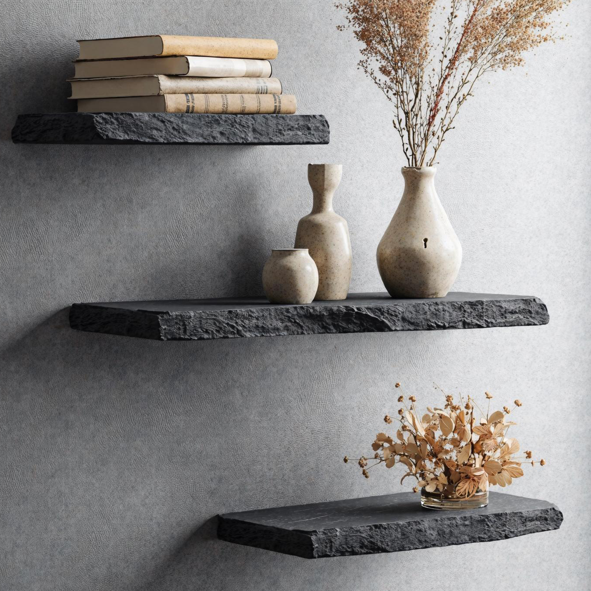 Custom Handcrafted Wooden Floating Shelf For Wall Storage SILDTFL153