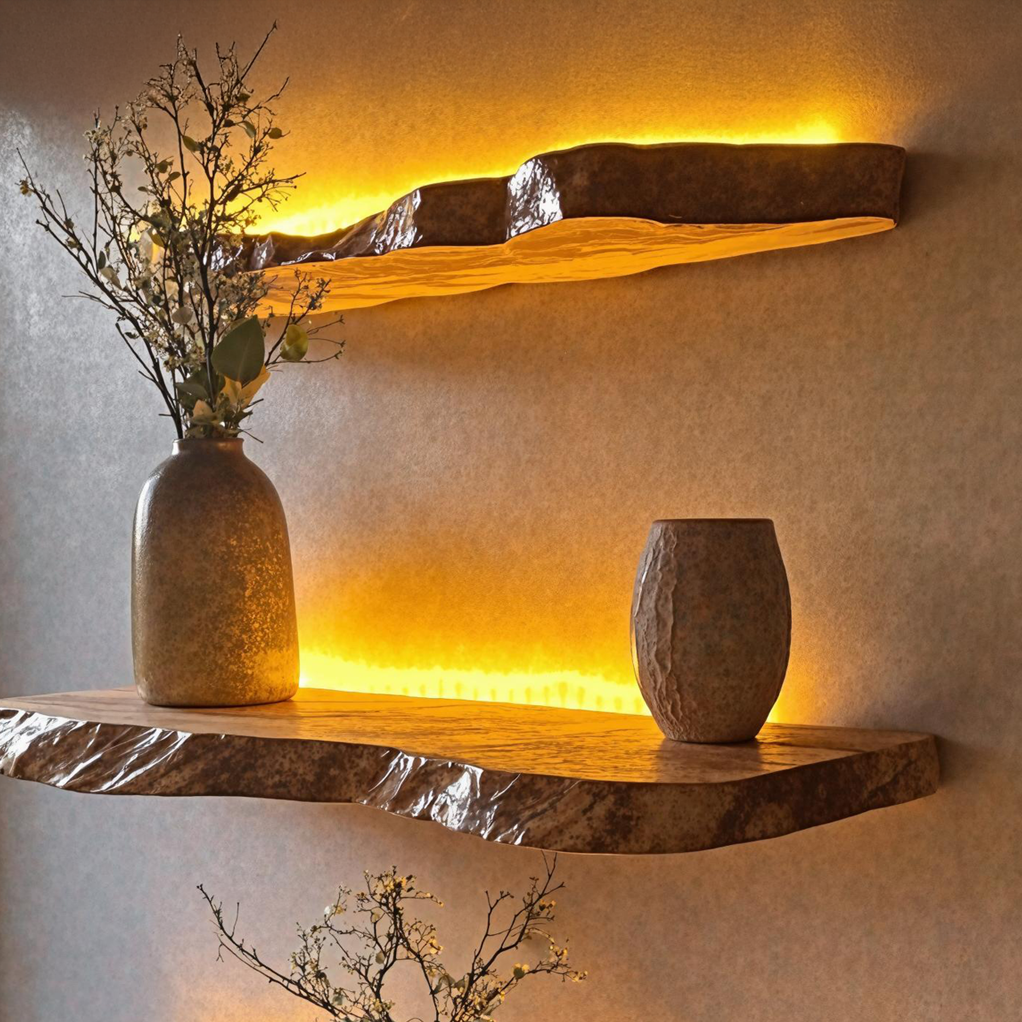 Minimalist Wooden Floating Shelf For Wall Display And Storage SILDTFL146