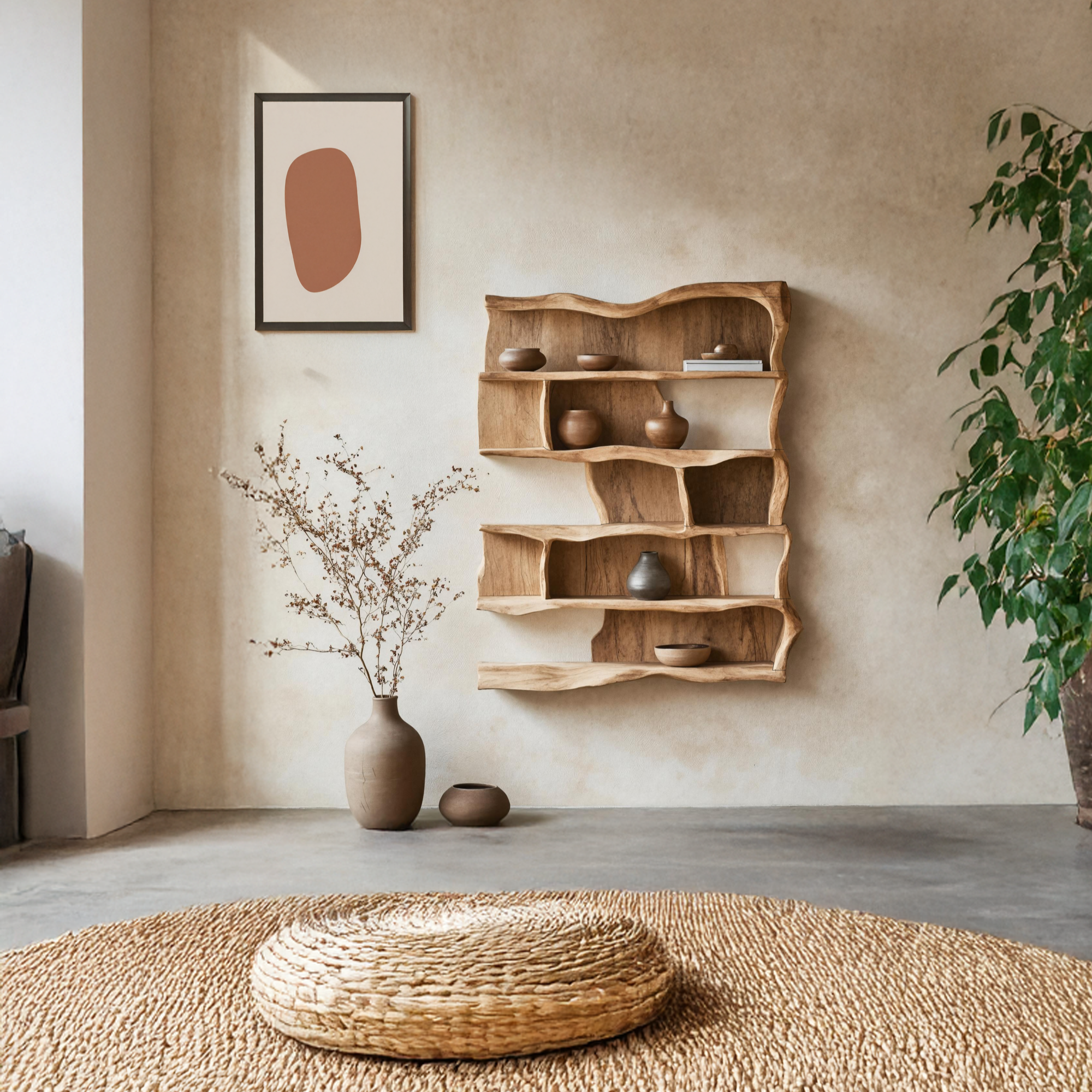 Rustic Live Edge Floating Shelf For Nursery Decor Ideas SILDTTNWMS011