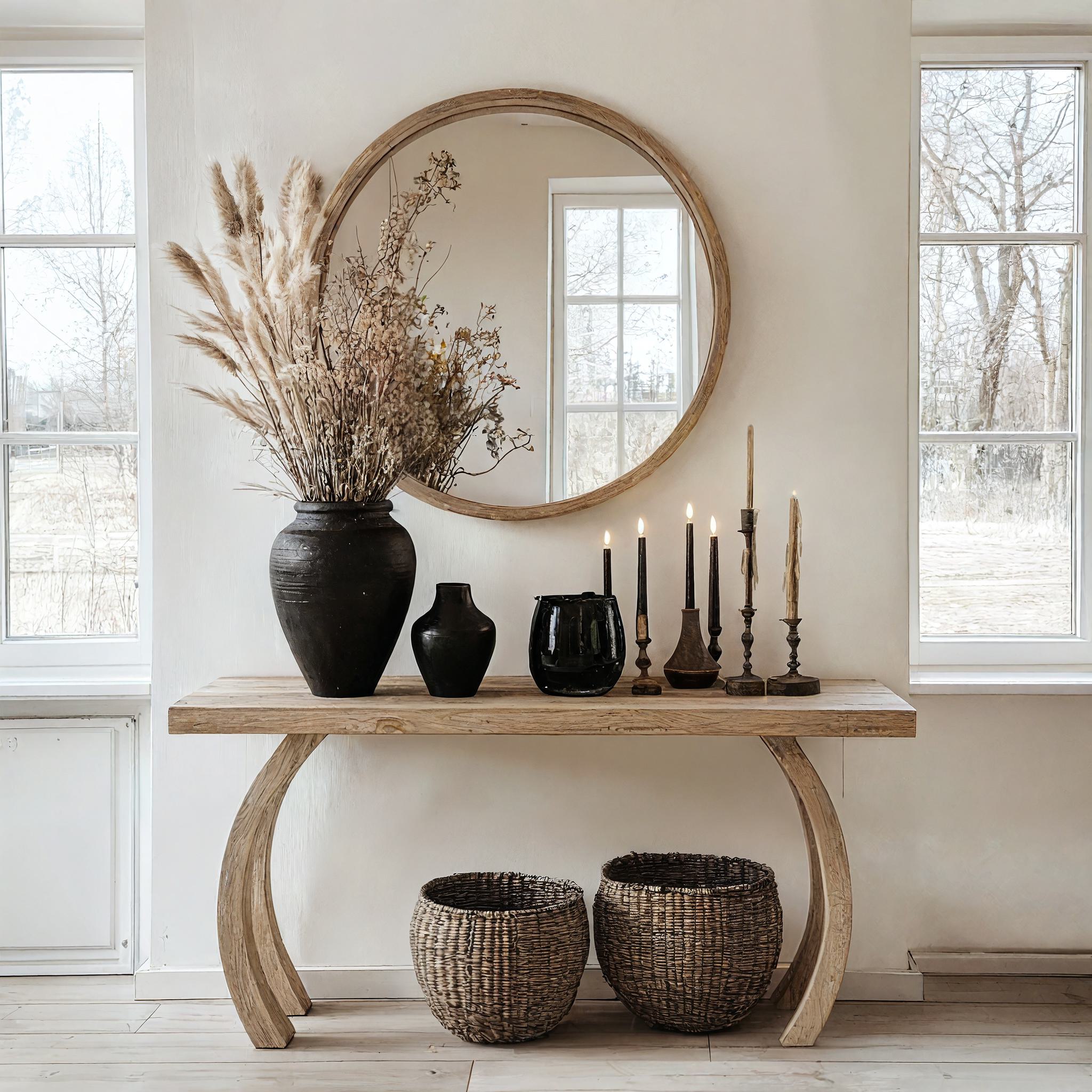 Woodworking Entryway Table Decor SILDTCS066