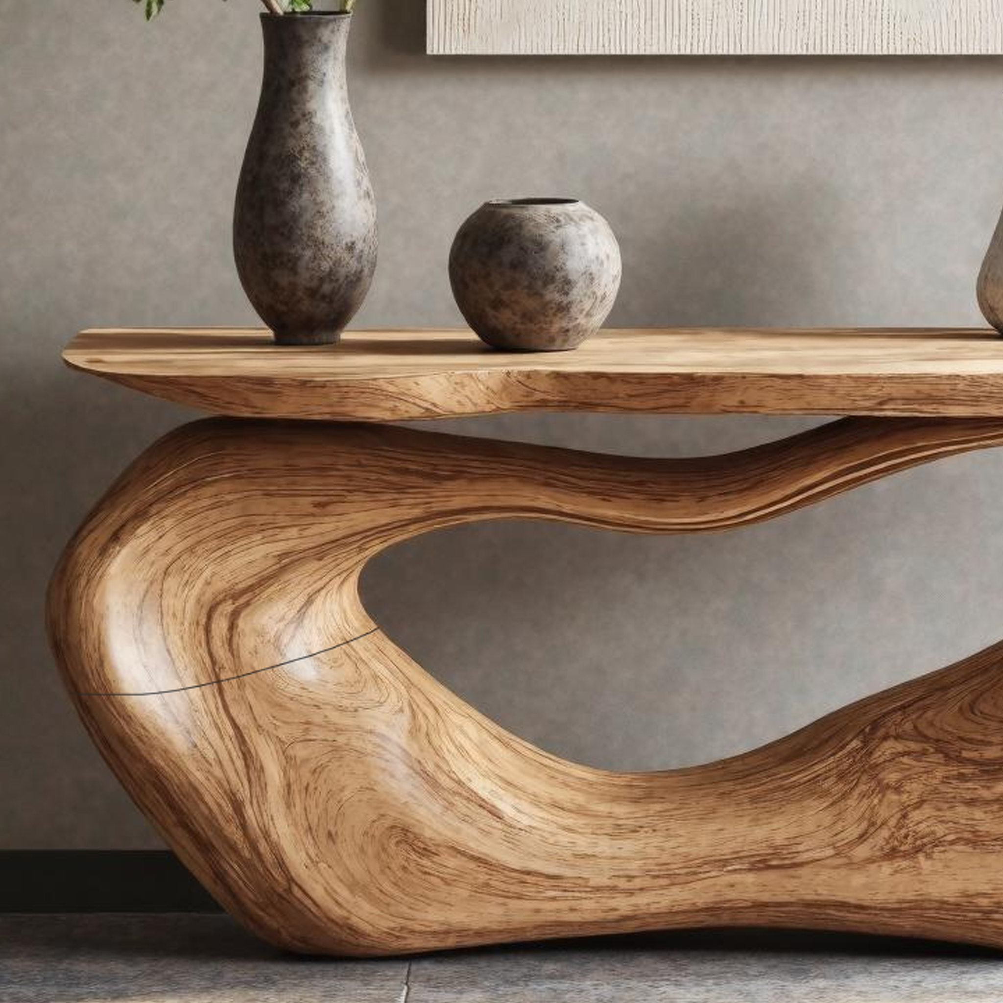Farmhouse Live Edge Desk Entryway SILDTTRCS234
