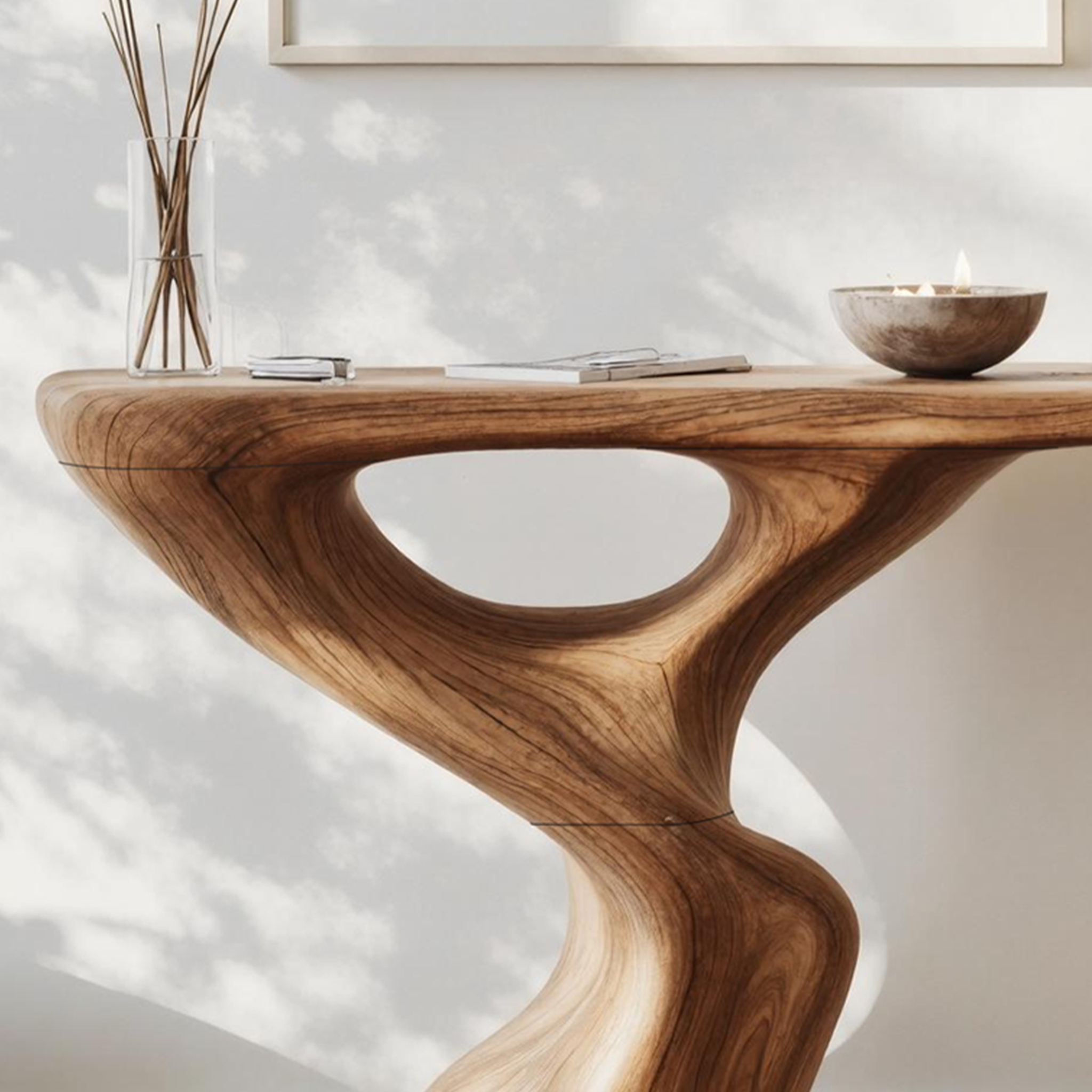 Rustic Accent Table Entryway Design SILDTTNCS204
