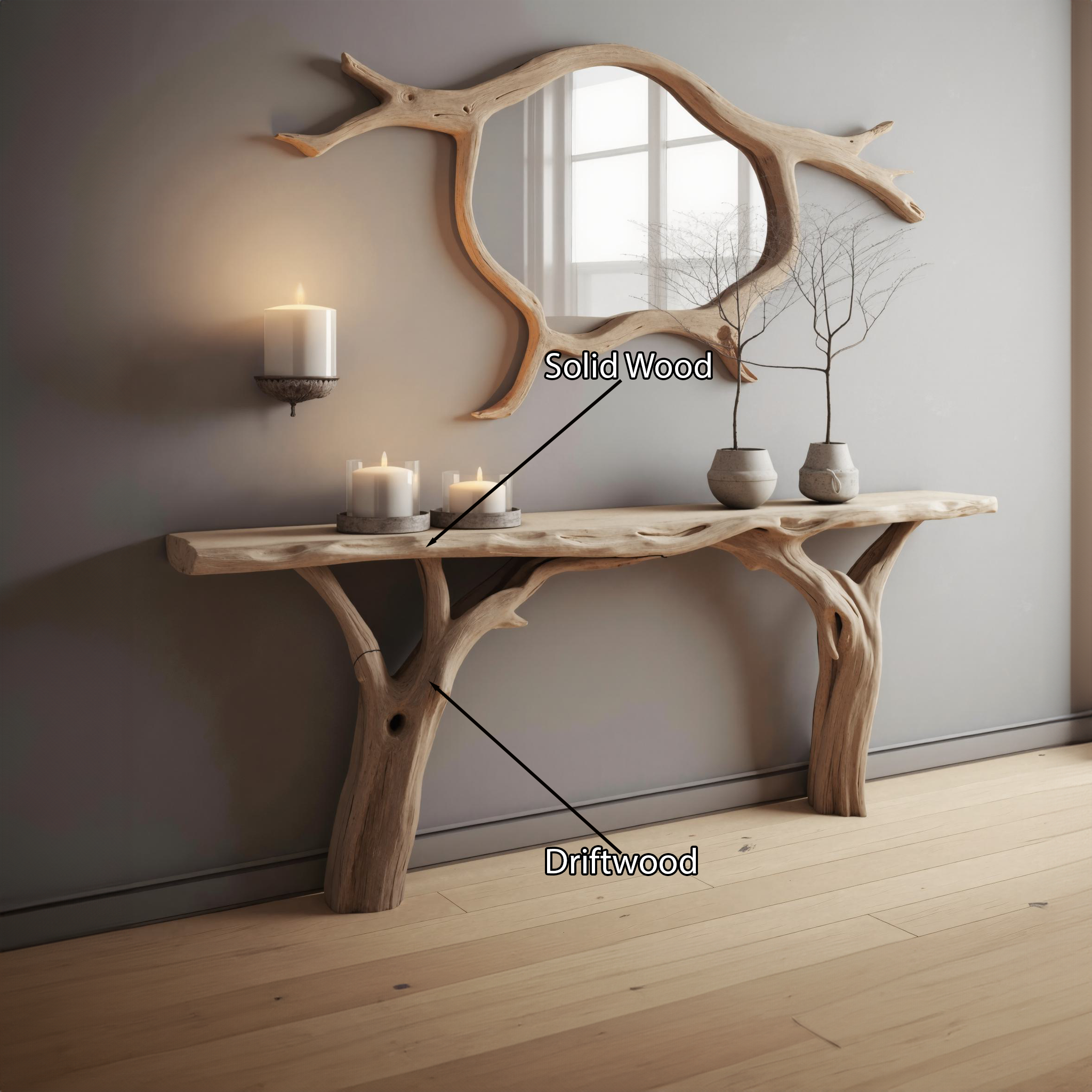 Woodworking Console Entryway Table Home Decor SILDTCS103