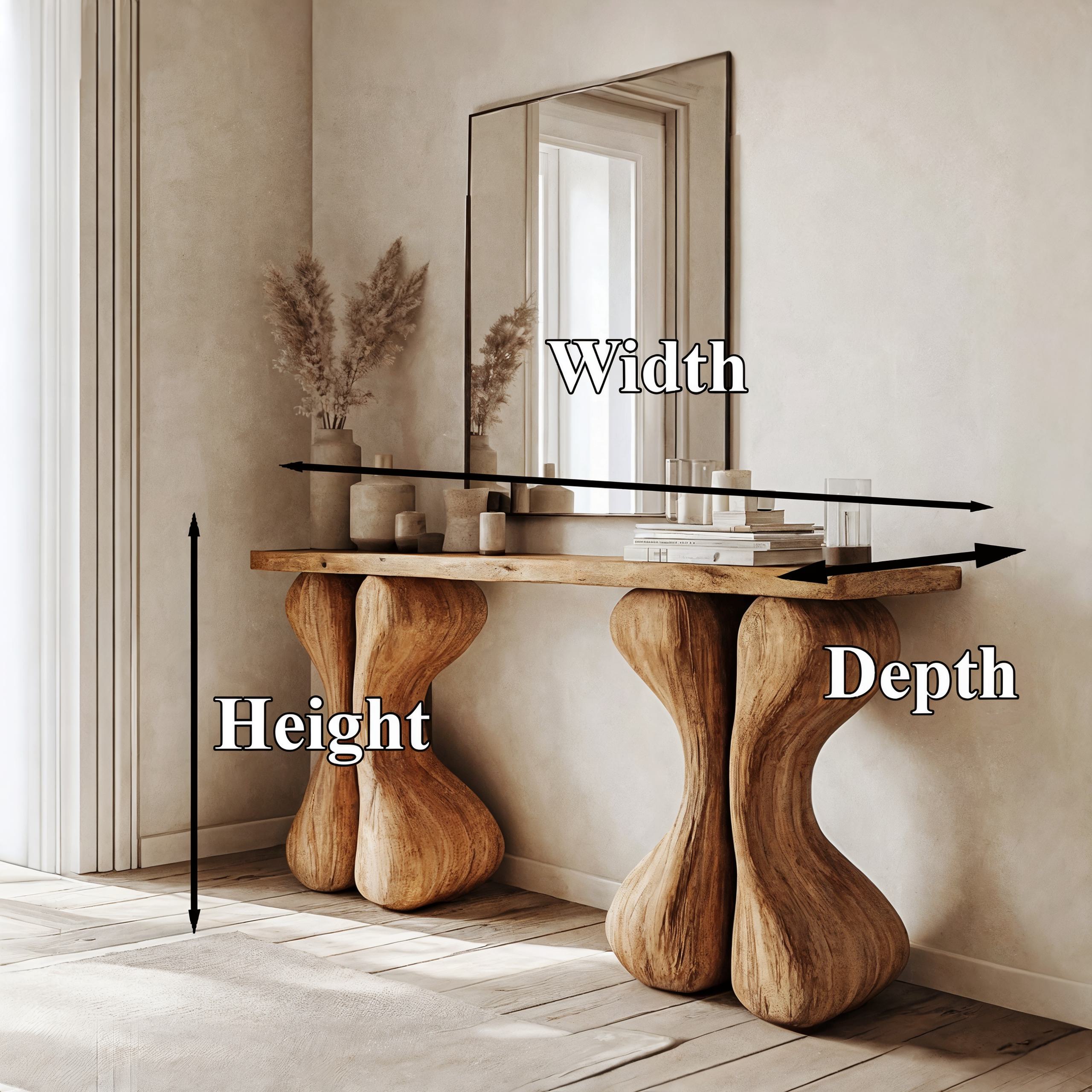 Rustic Entry Side Table SILDTCS031