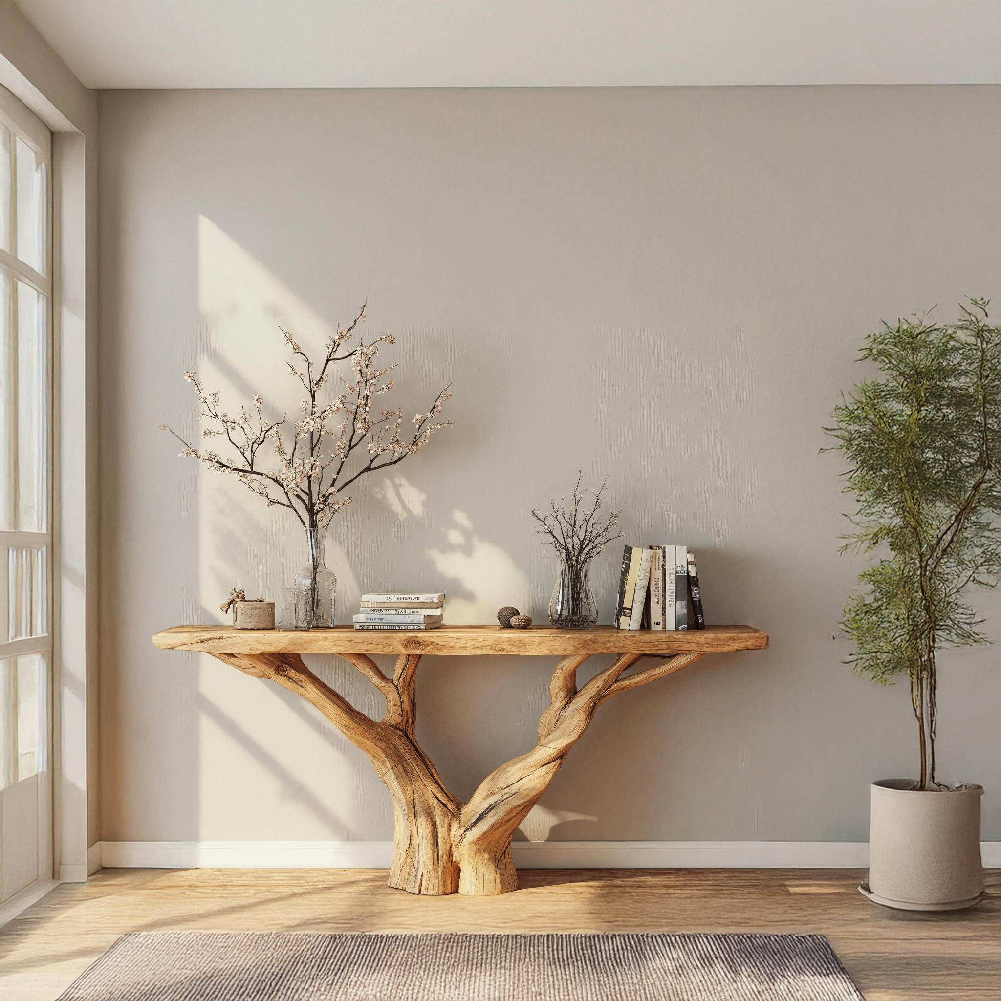 Beautifully Crafted Wood Console Table For Your Home Decor SILDTCS198