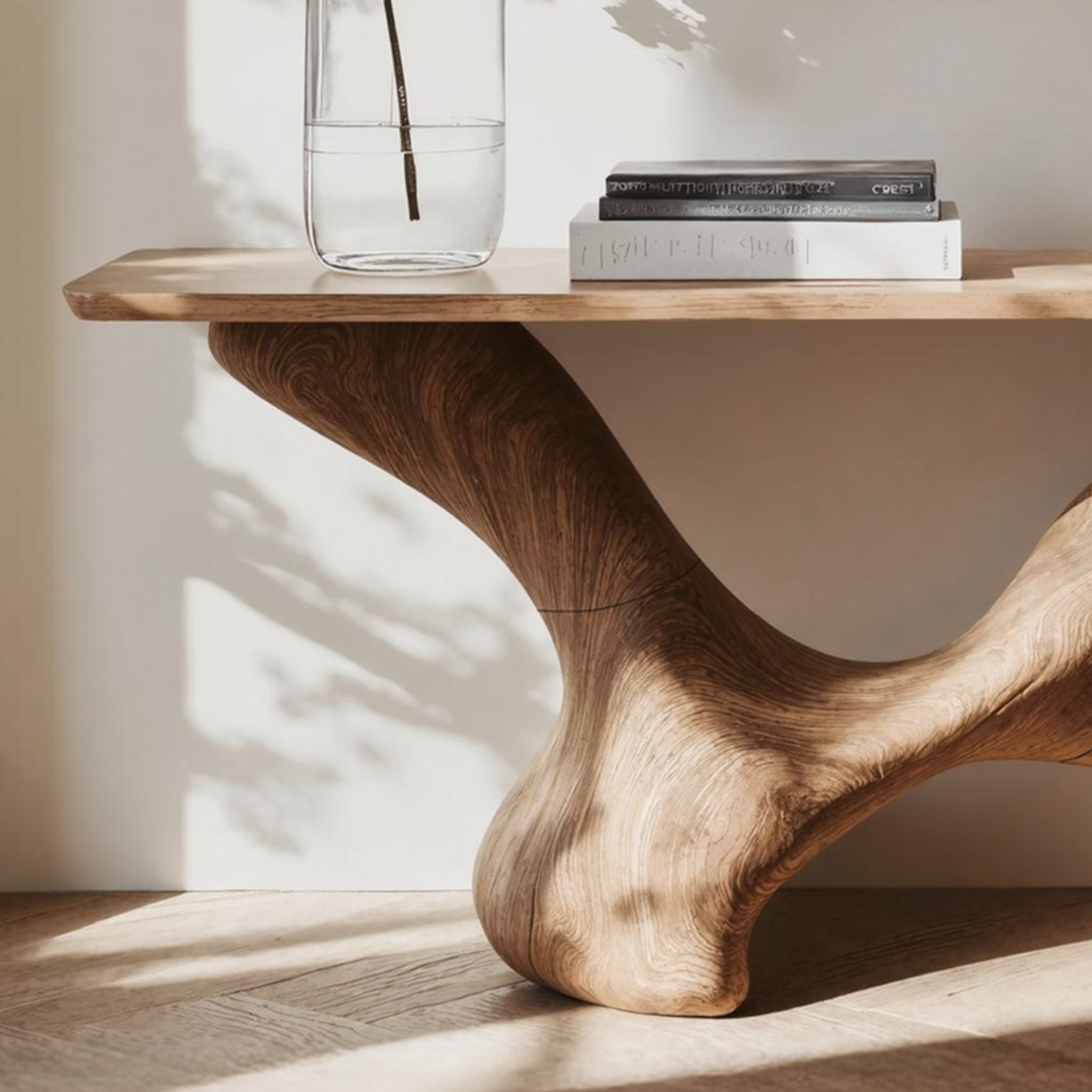 Mid Century Foyer Table For Living Room SILDTTNCS205