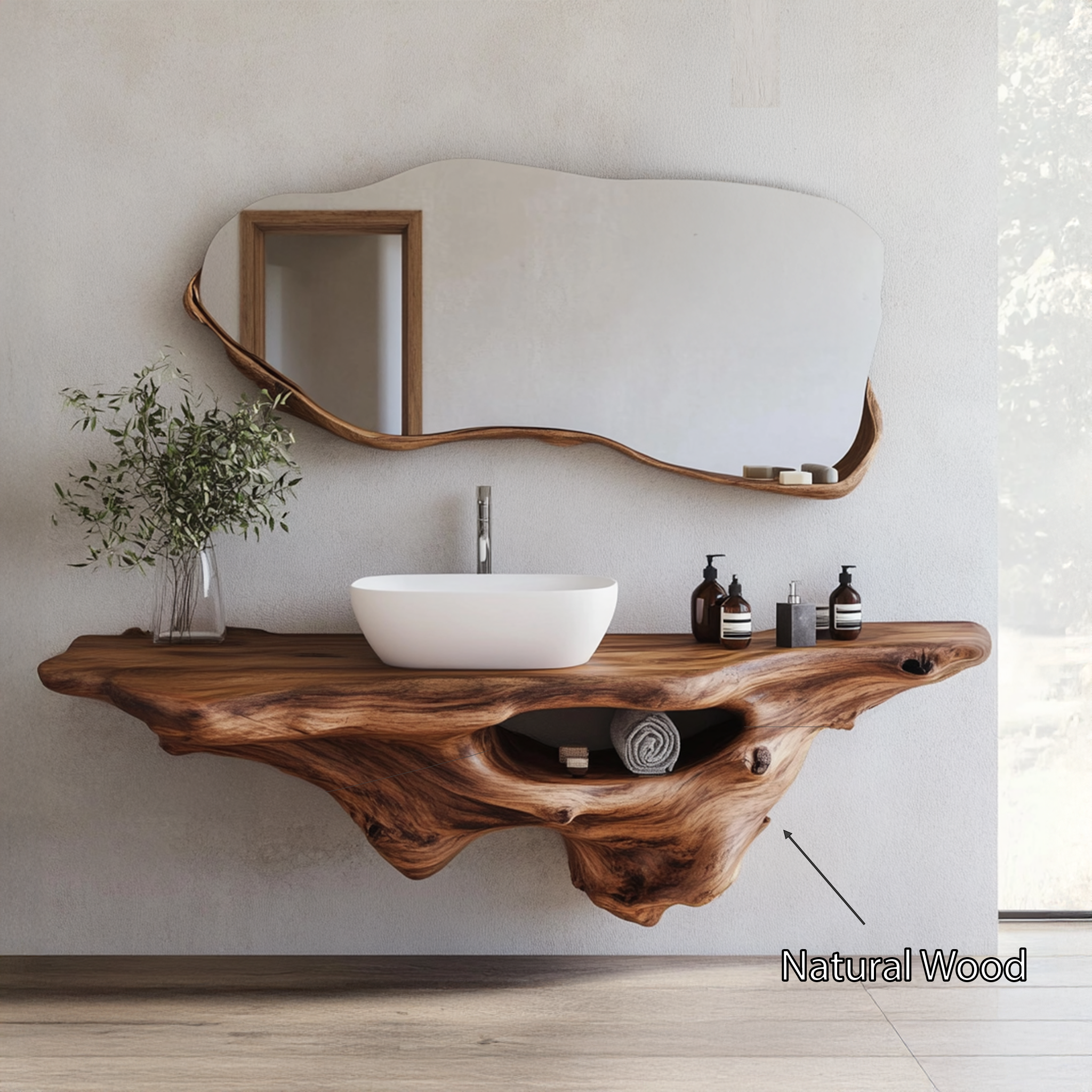 Farmhouse Bathroom Vanity Sink For Renovation SILDTTRBAS002