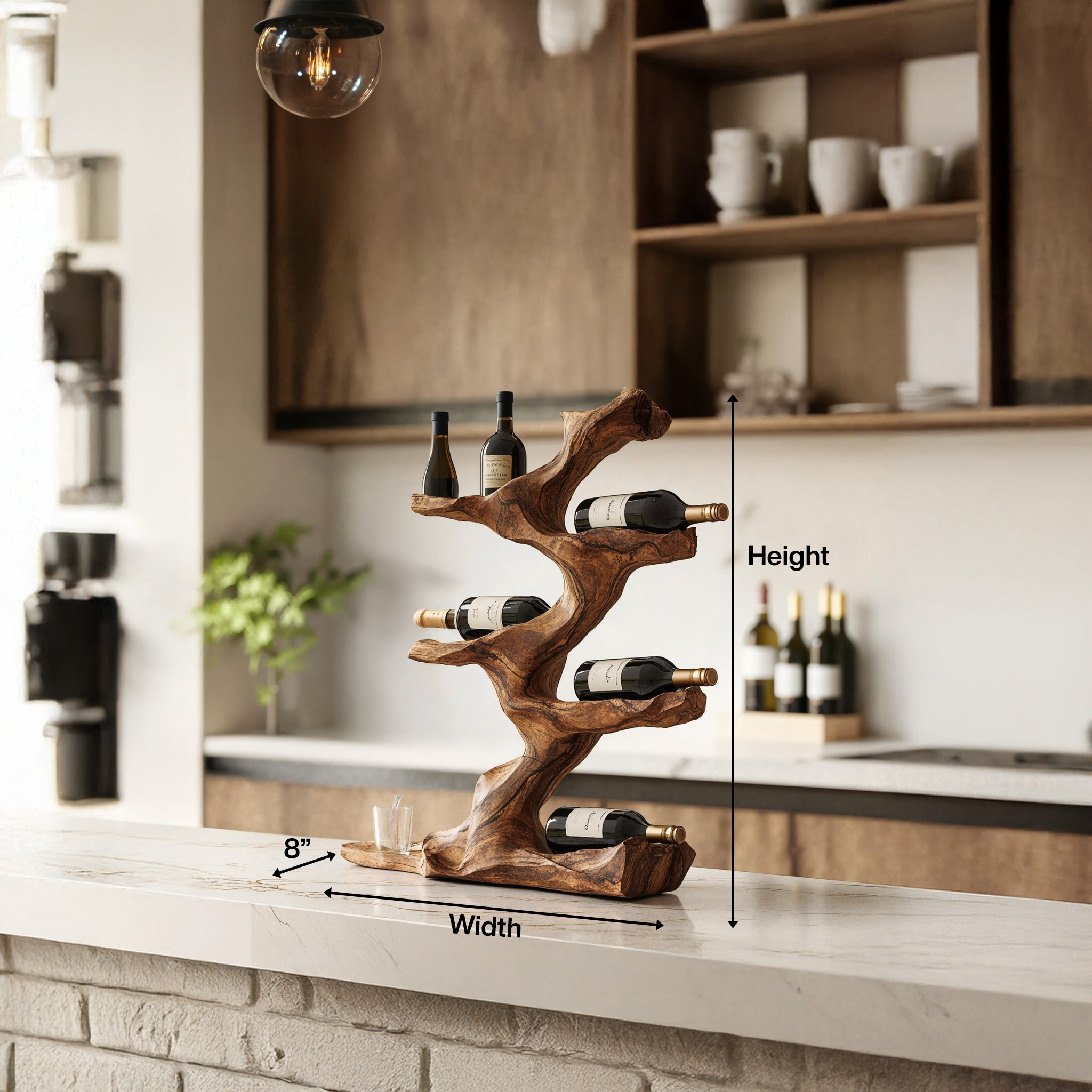 Rustic Wine Holder For Furniture Display Shelf Ideas SILDTTNWH010