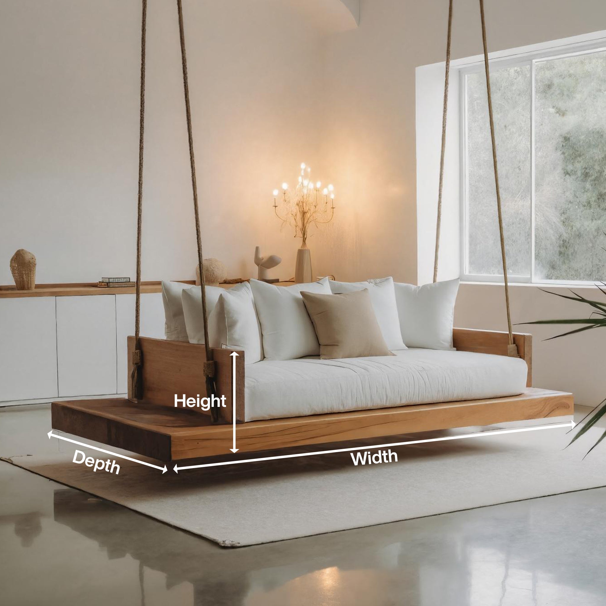 Modern Hanging Ceiling Swing For Living Room Or Studio SITHHNSG001