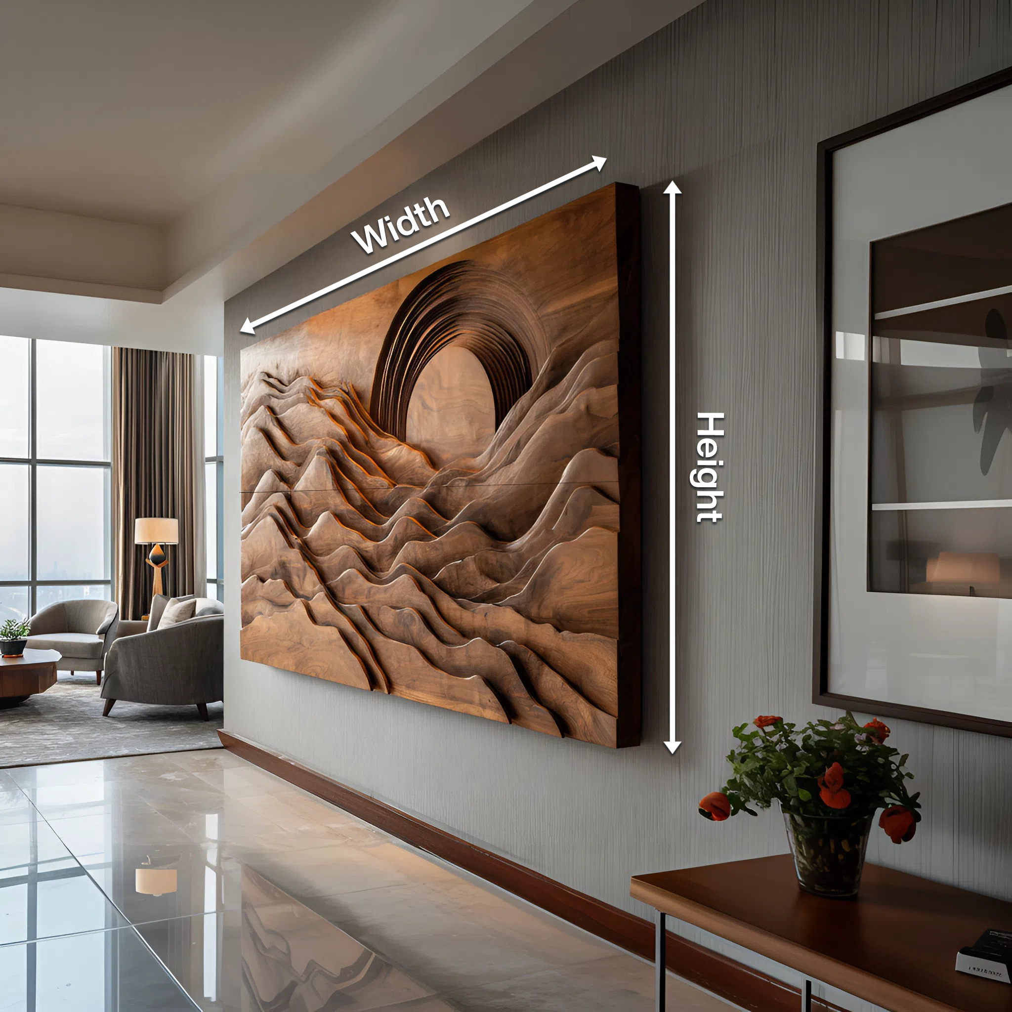 Handcrafted Wall Sculpture For Modern Home Interior RTTHTTWA073