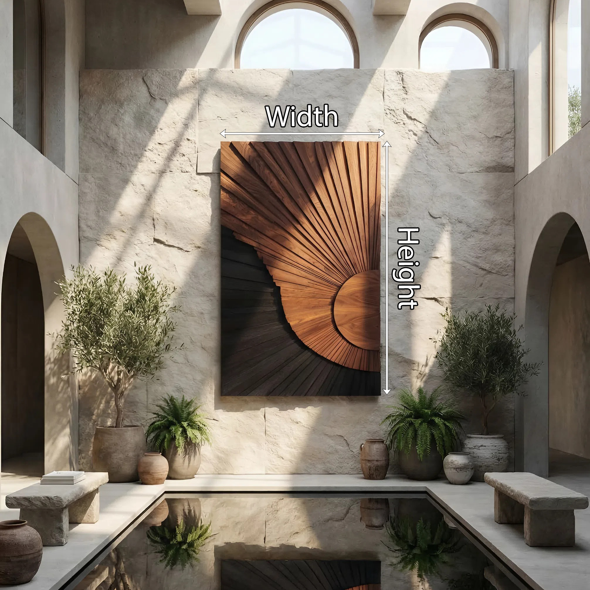 Minimalist Abstract Wall Art Panel For Bedroom Decor SILDTTNWA051