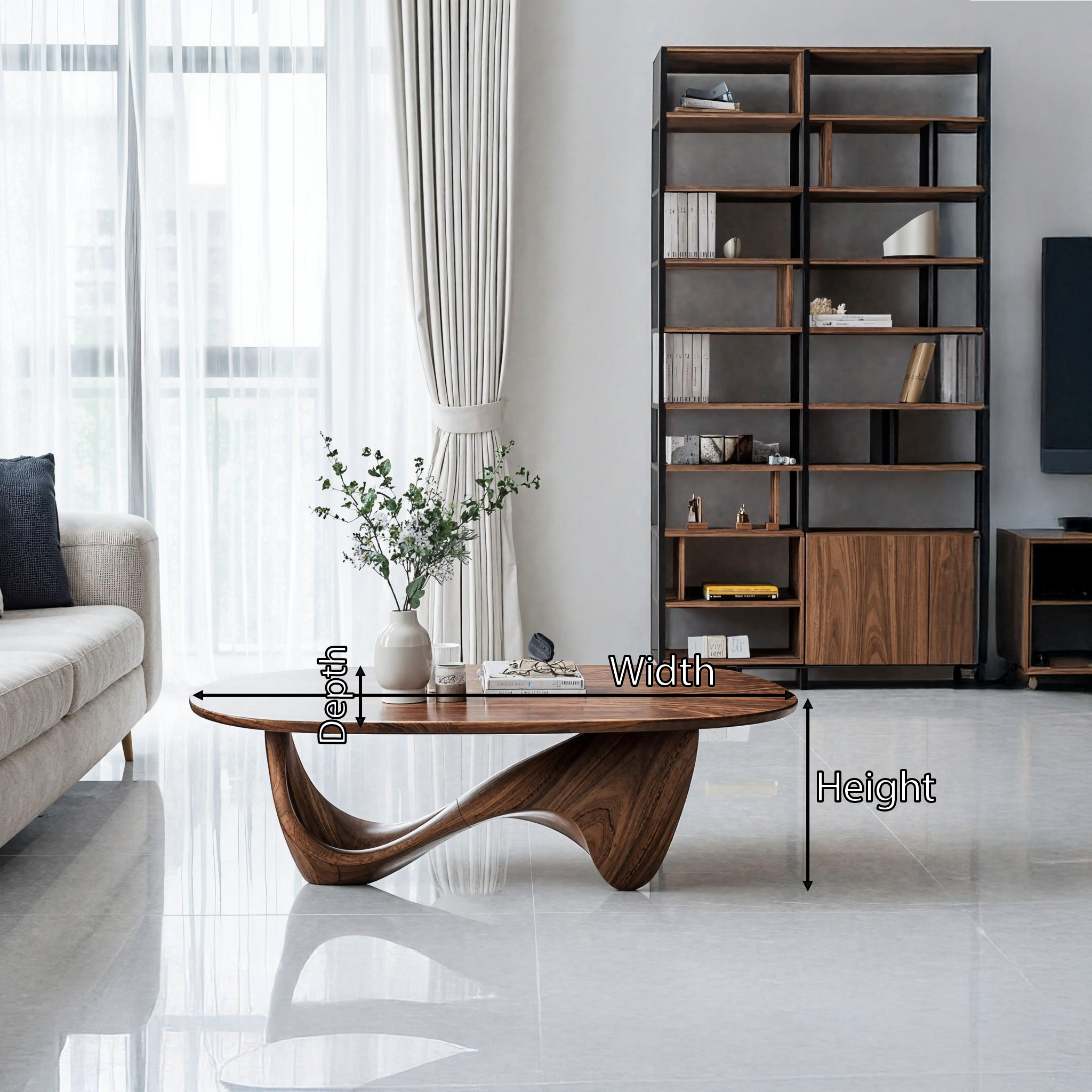 Rustic Solid Wood Table For Cozy Room Setup SILDTTRCF019