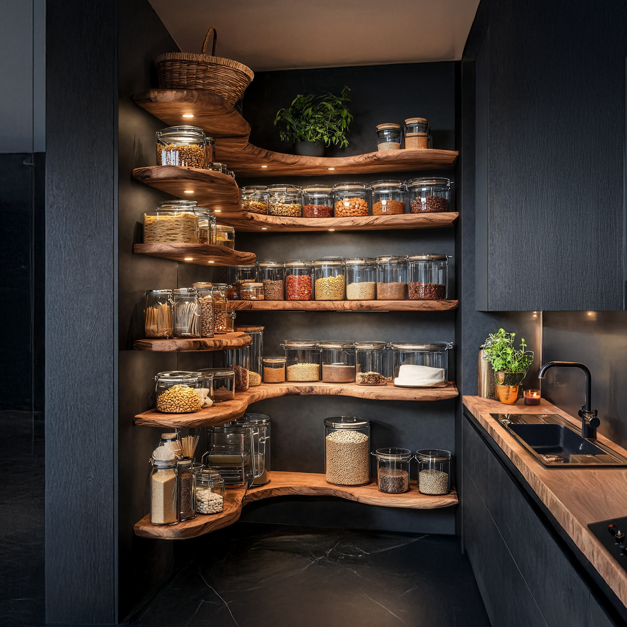 Handcrafted Kitchen Cabinet Organizer For Entryway Design SILDTTNSRS003