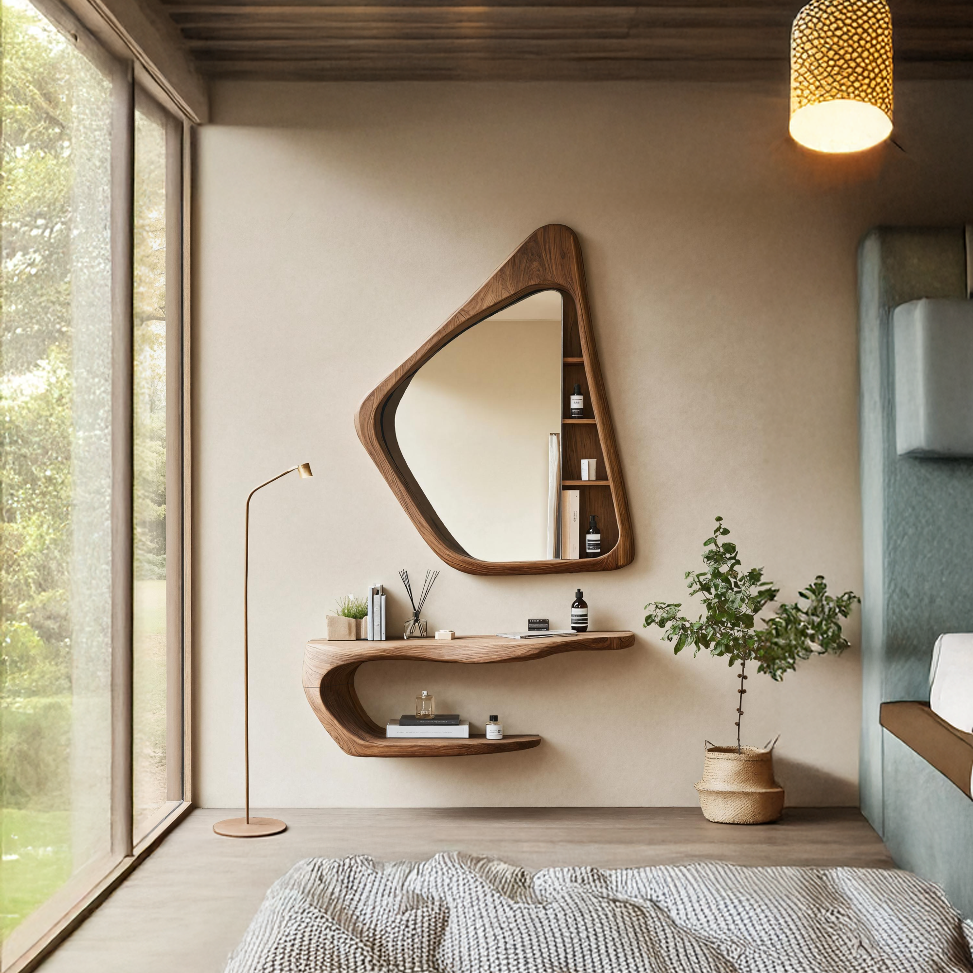 Handcrafted Live Edge Vanity for Stylish Bathroom Design SILDTTNMV006